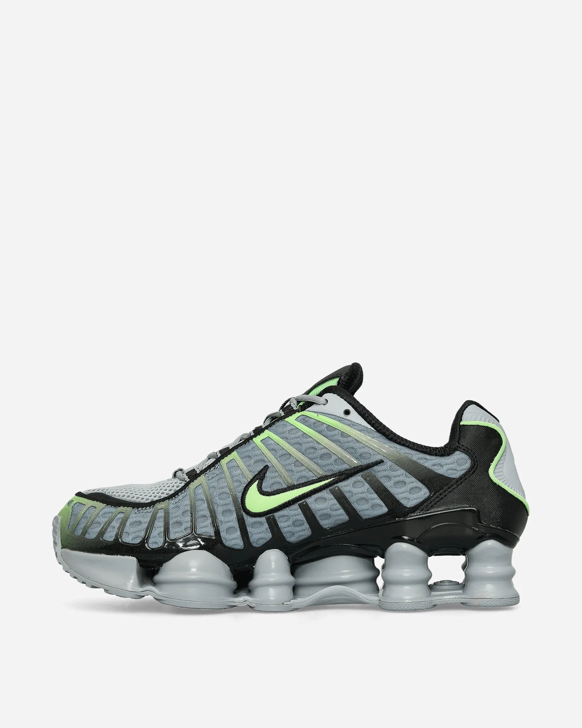 Shox TL Sneakers Wolf Grey / Lime Blast Natural Feel