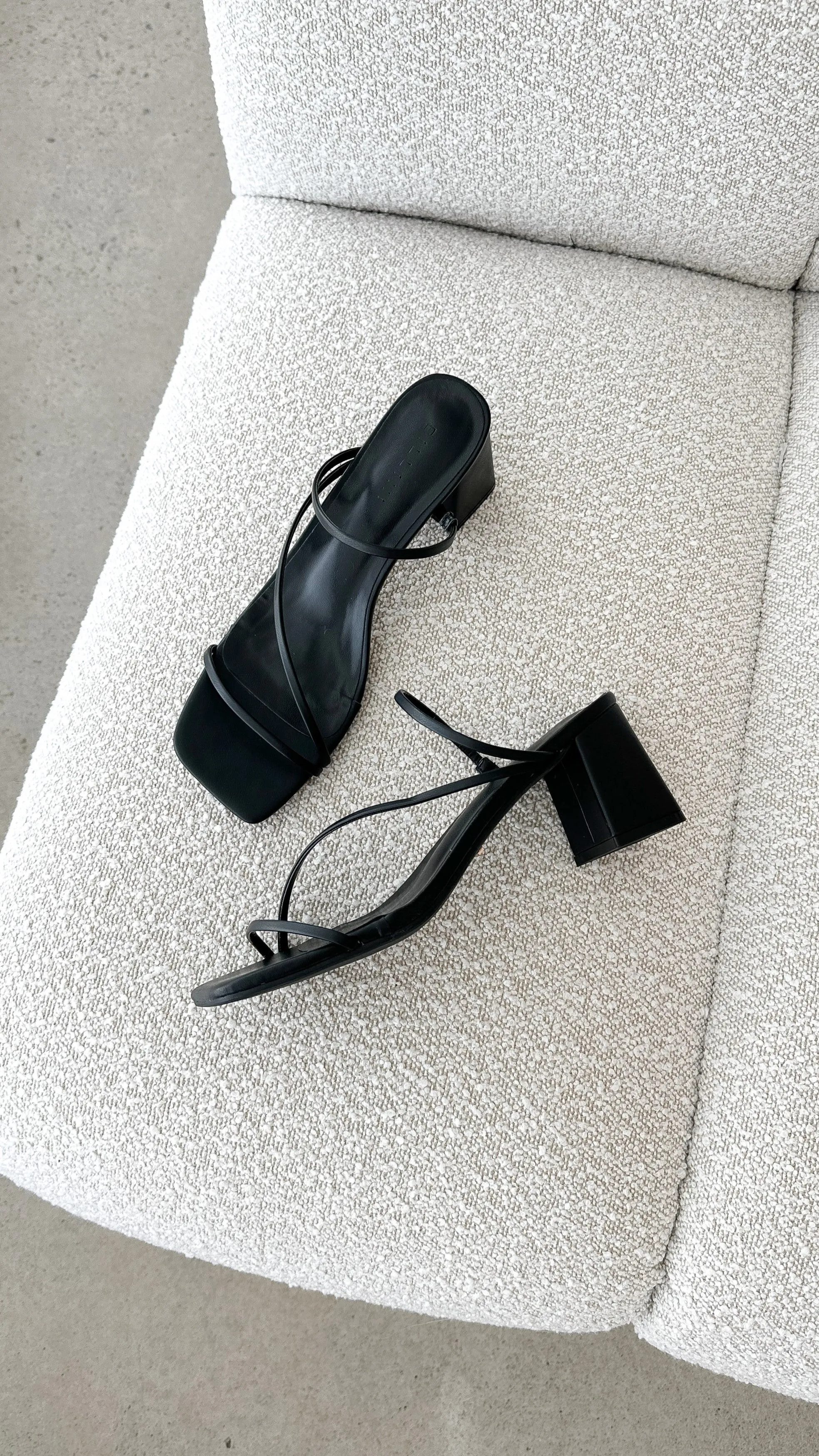 Black Glam Yazmin Heel 2.0 - Black