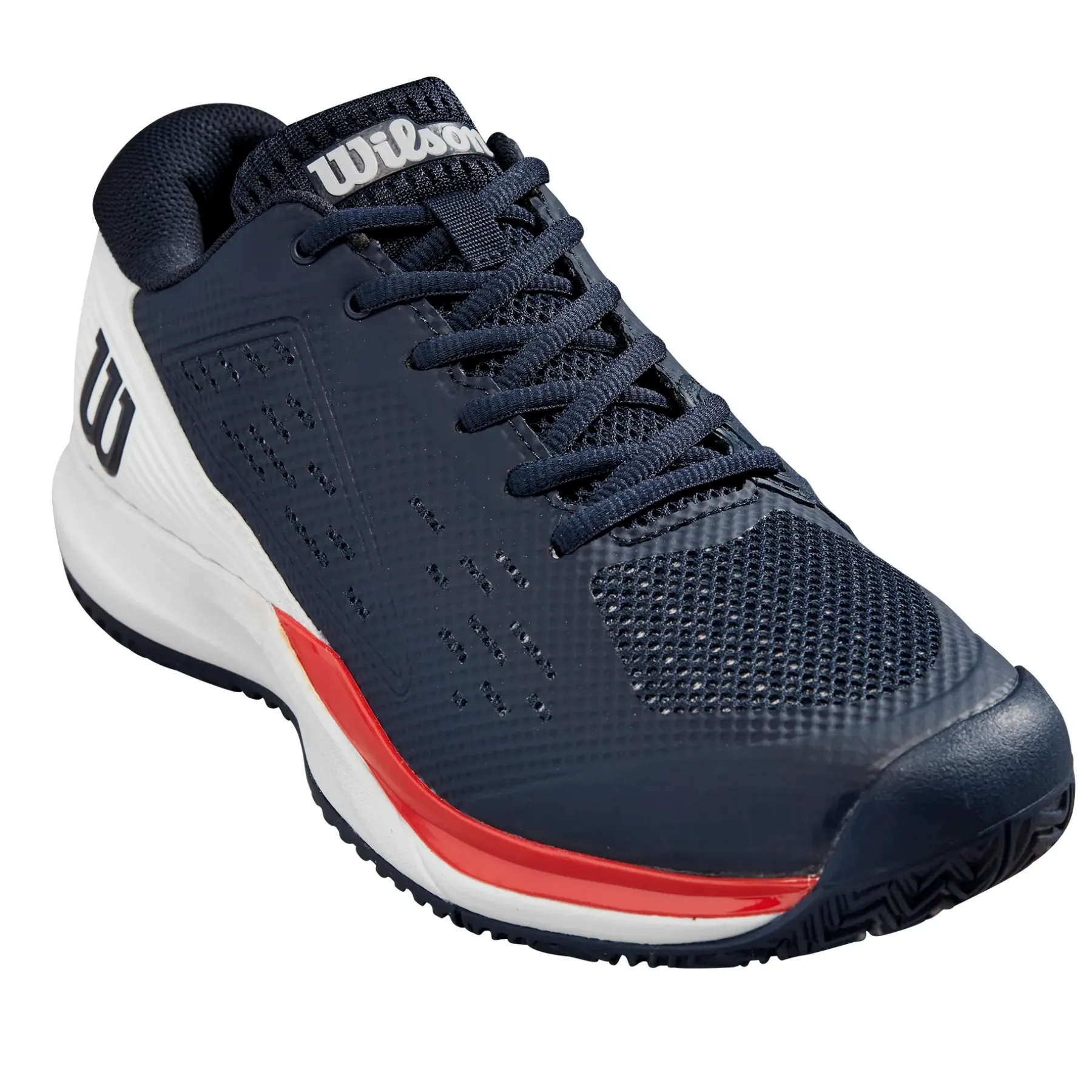Wilson Rush Pro Ace Mens Tennis Shoes -  Navy Blazer Wide toe box