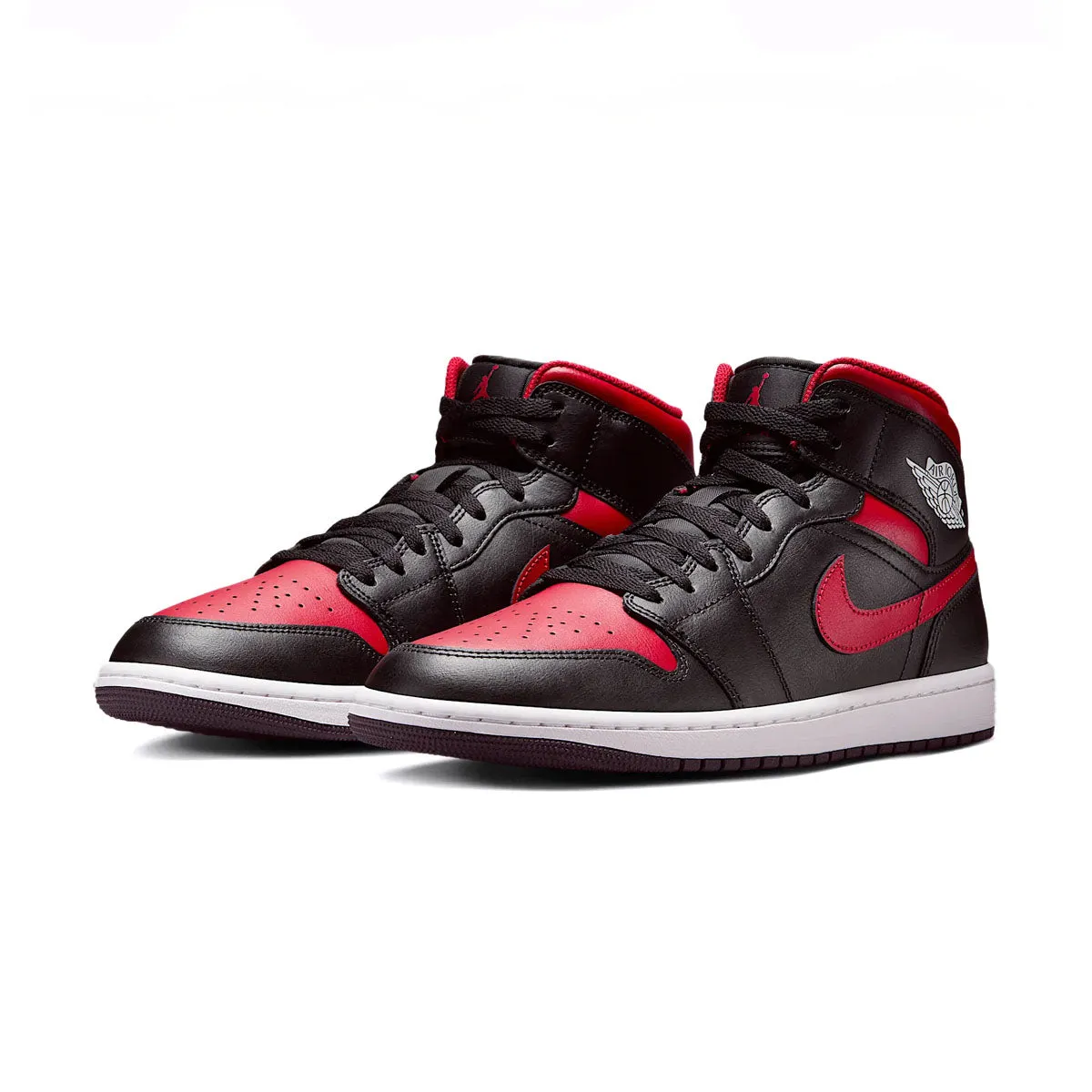 Quiet Sole Laidback Mood Air Jordan 1 Mid 'Bred'