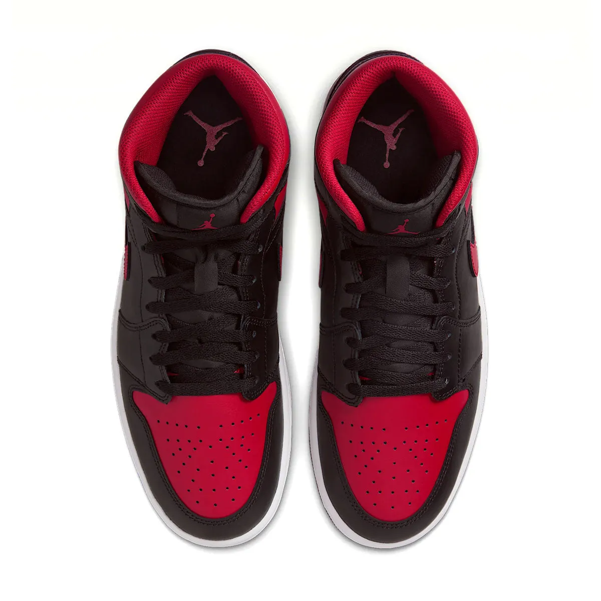 Air Jordan 1 Mid 'Bred' Stream Step Adventure Gear