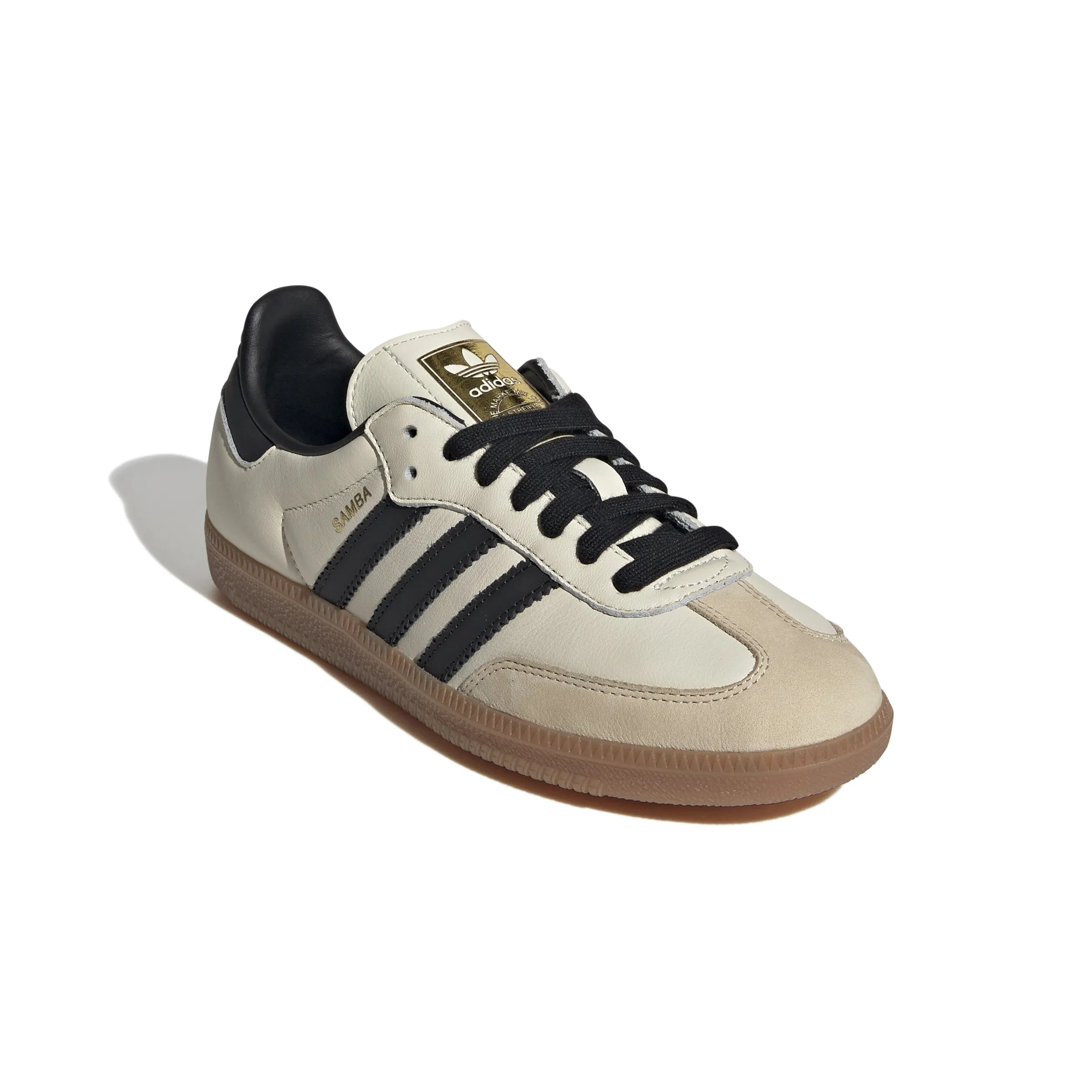 Wmns Samba OG 'Cream White Sand Strata' Sleek Fit