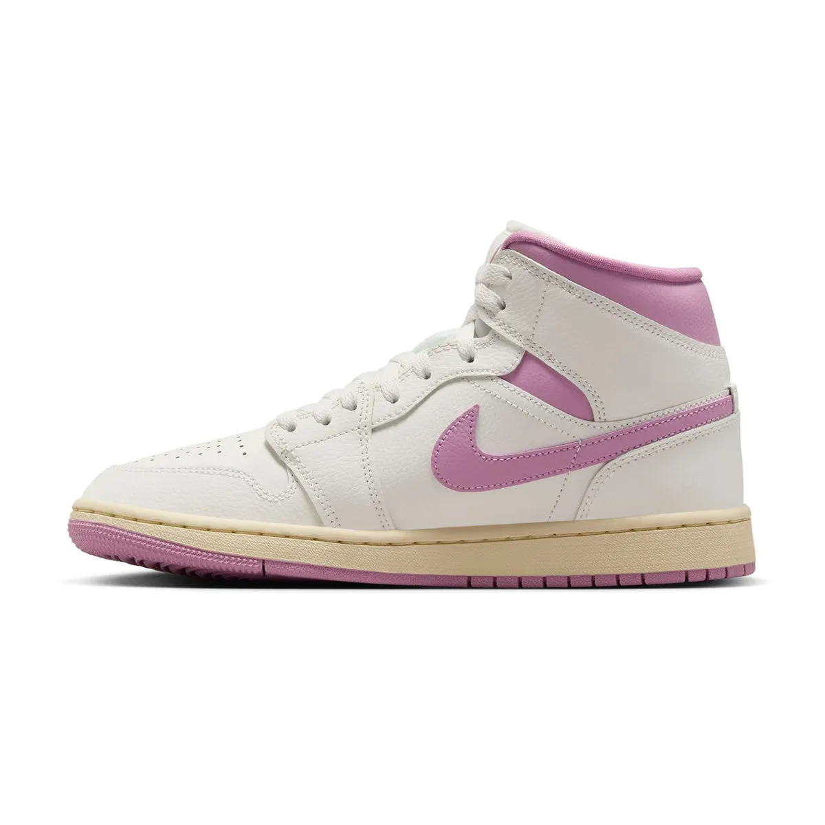 Wmns Air Jordan 1 Mid 'Strawberries and Cream' Chill Walk