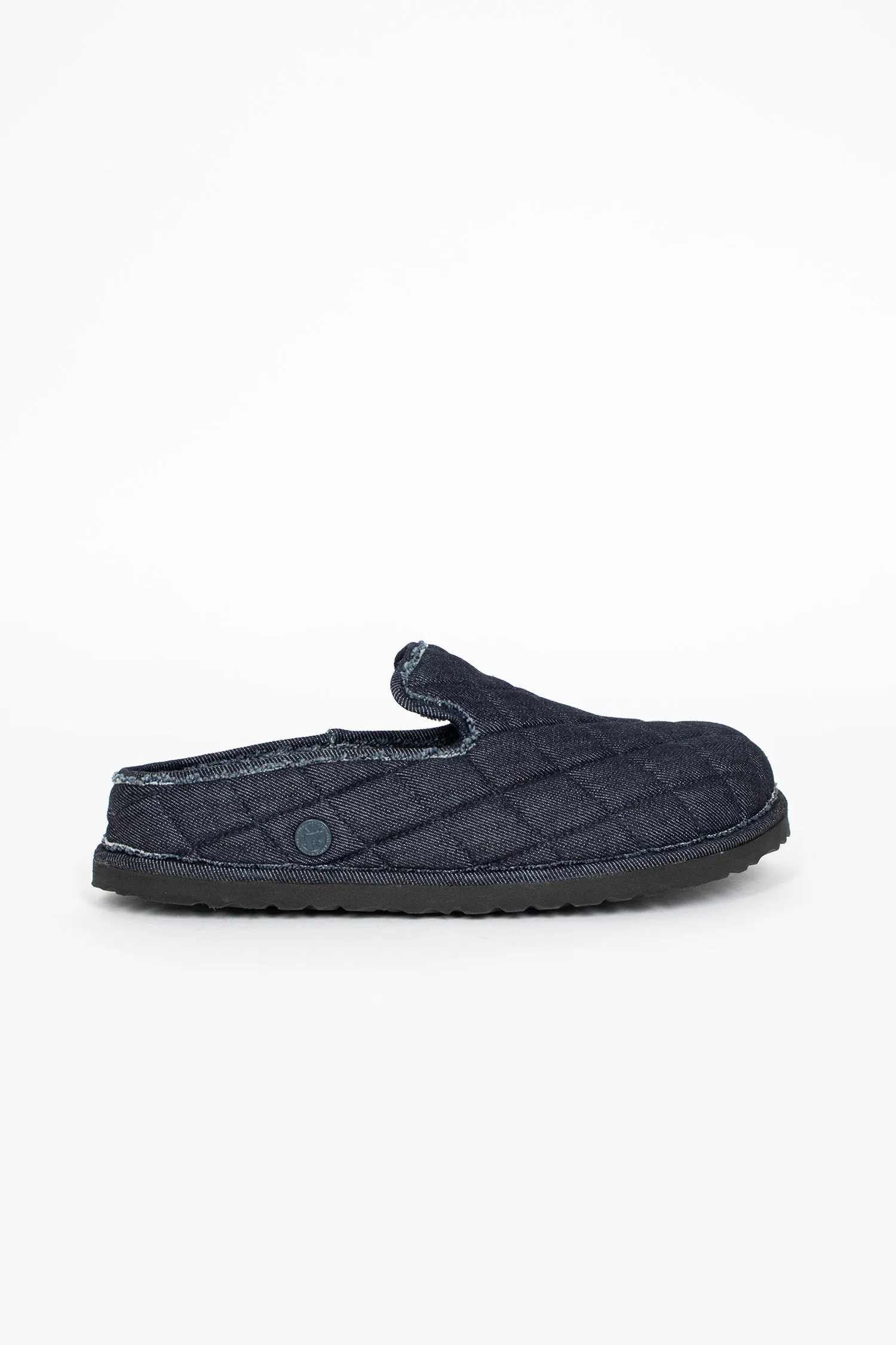 Reinforced Seams Eliscu Mule Dark Wash Denim