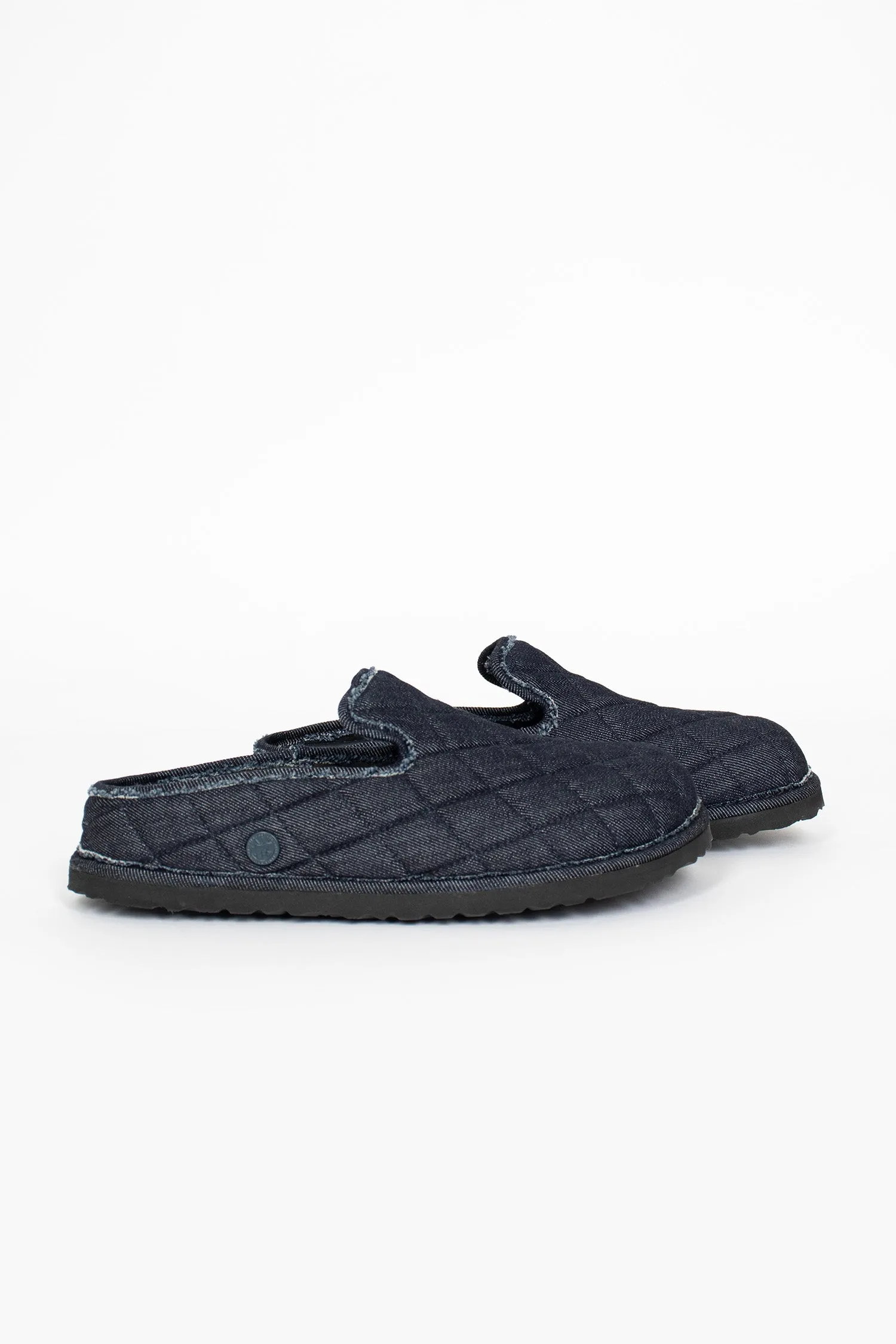 Eliscu Mule Dark Wash Denim Chill Time