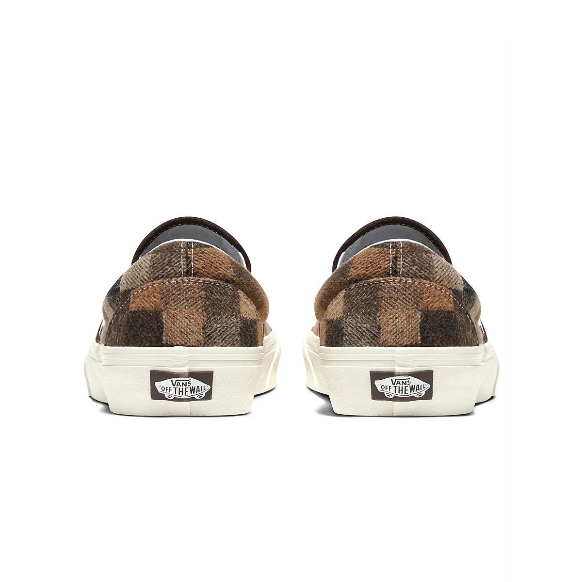 Multi-functional durability Street Classic Classic Slip On 'Sweater Check Brown'