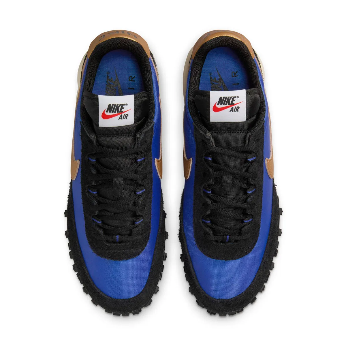 Stylish Minimal Light Hike Air Max Waffle SP 'Black Hyper Blue'
