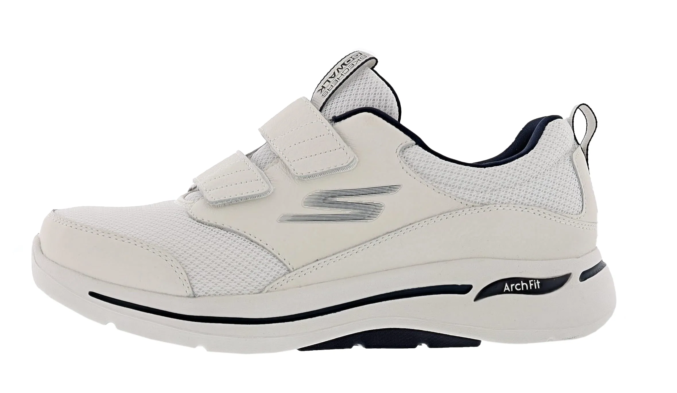 Skechers Men's Go Walk Arch Fit Preserve Dual Strap Walking Shoes Boat shoes Arch support