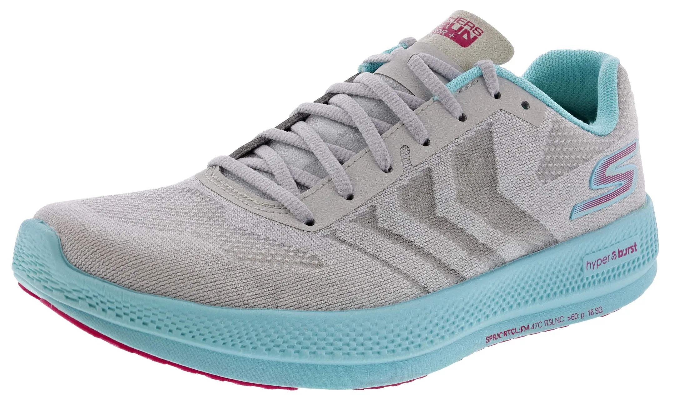 Road Running Skechers Women's Go Run Razor  Lightweight Trainer Running Shoes