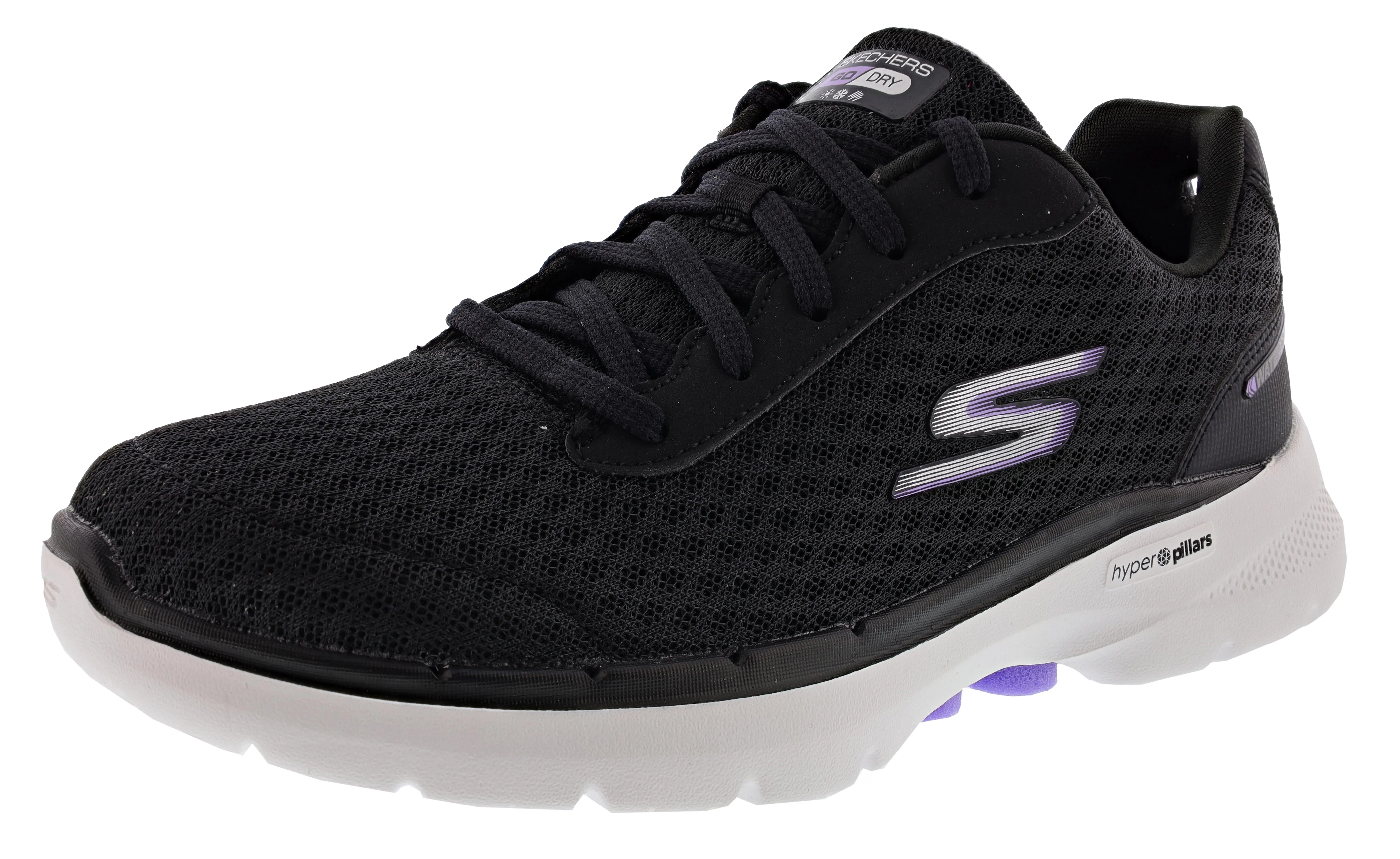 Skechers Women's Go Walk 6 - Venecia Lace Up Running Shoes UV Protection Unisex Appeal