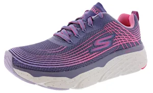 Skechers Women's Max Cushioning Elite Galaxy Burst Lightweight Walking Shoes for long - distance personalized shoes