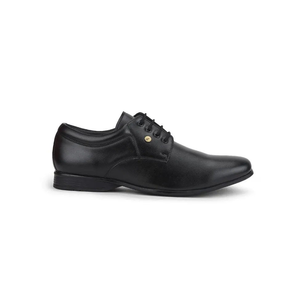 Fortune (Black) Formal Lace Up Shoes For Men Robert-2 By Liberty Stitch Design