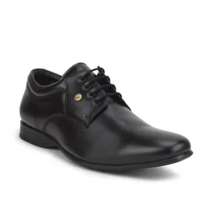 Comfortable Fashion Trendy Look Fortune (Black) Formal Lace Up Shoes For Men Robert-2 By Liberty