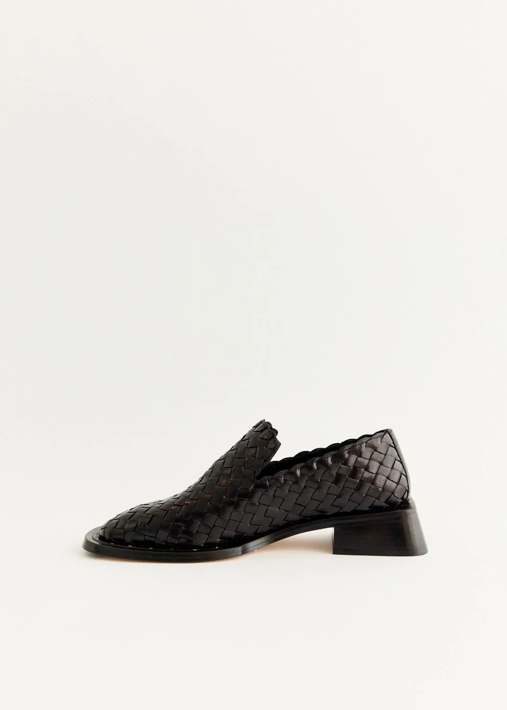 Skye Black Loafers Minimal Build Outfit Friendly