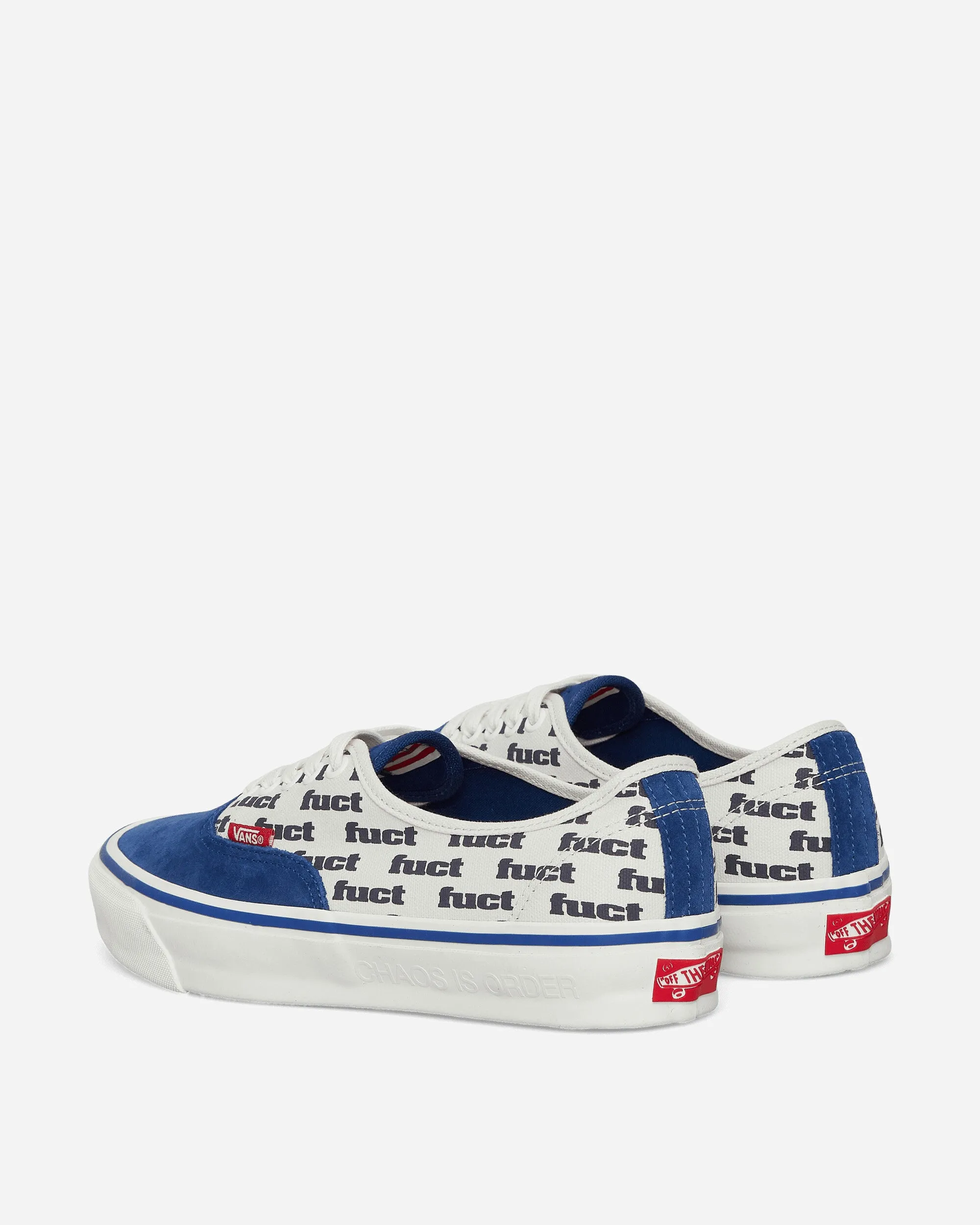 Slam Jam by FUCT LX Authentic Reissue 44 Sneakers White / True Blue Stylish Appeal Stretchable Material