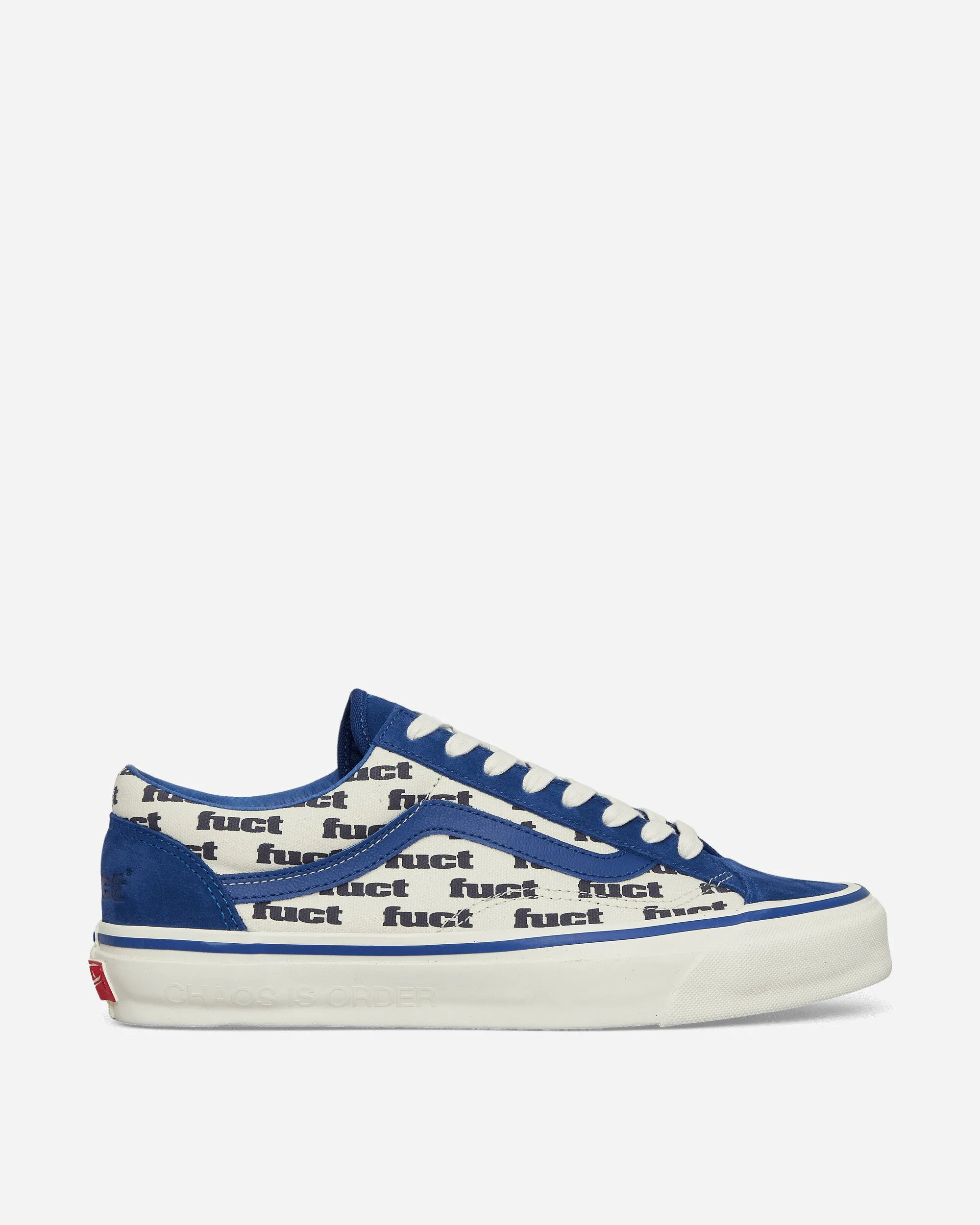 Slam Jam by FUCT LX Old Skool Reissue 36 Sneakers White / True Blue Shop Quick Lunch Walk