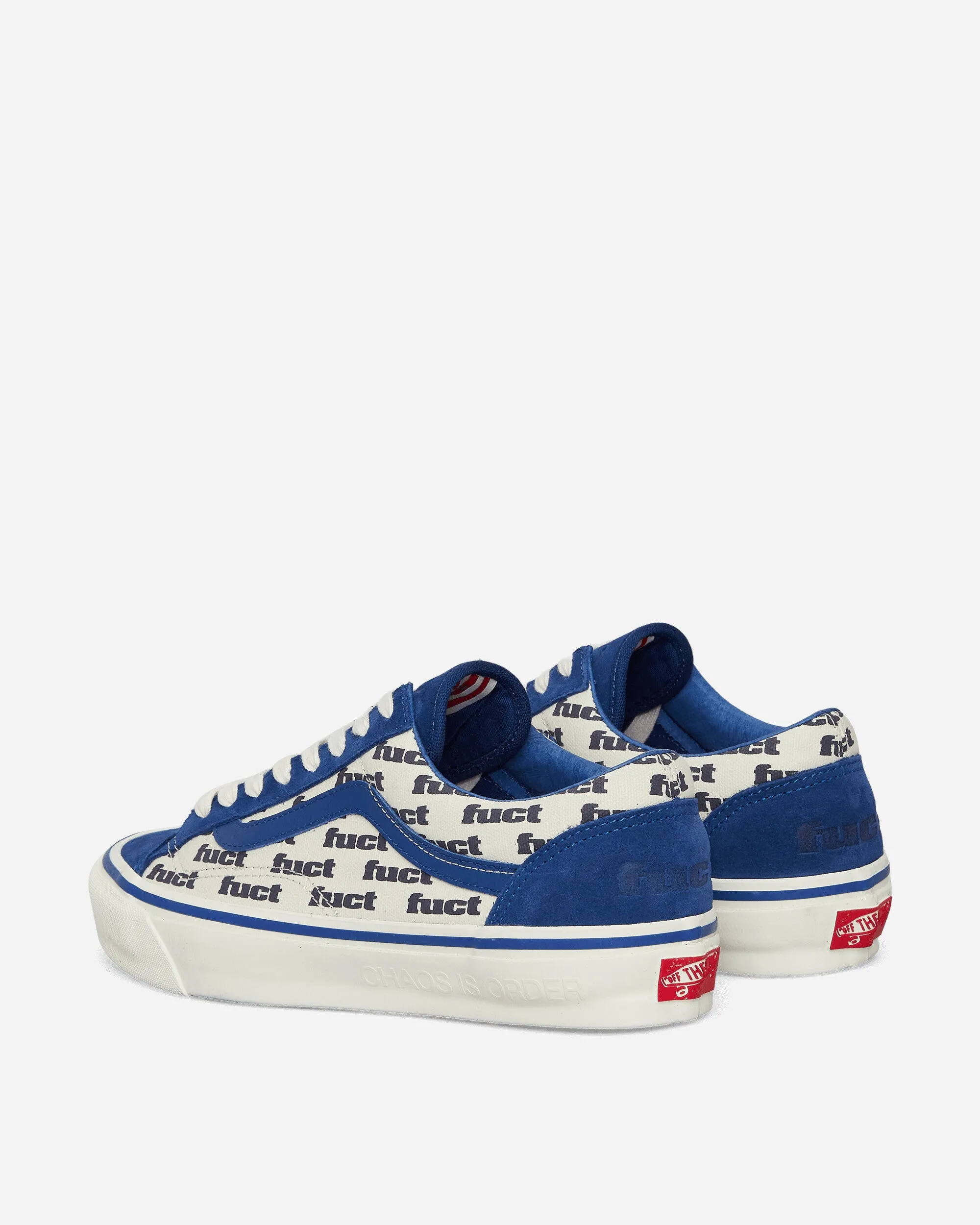 Stone Hike Slam Jam by FUCT LX Old Skool Reissue 36 Sneakers White / True Blue
