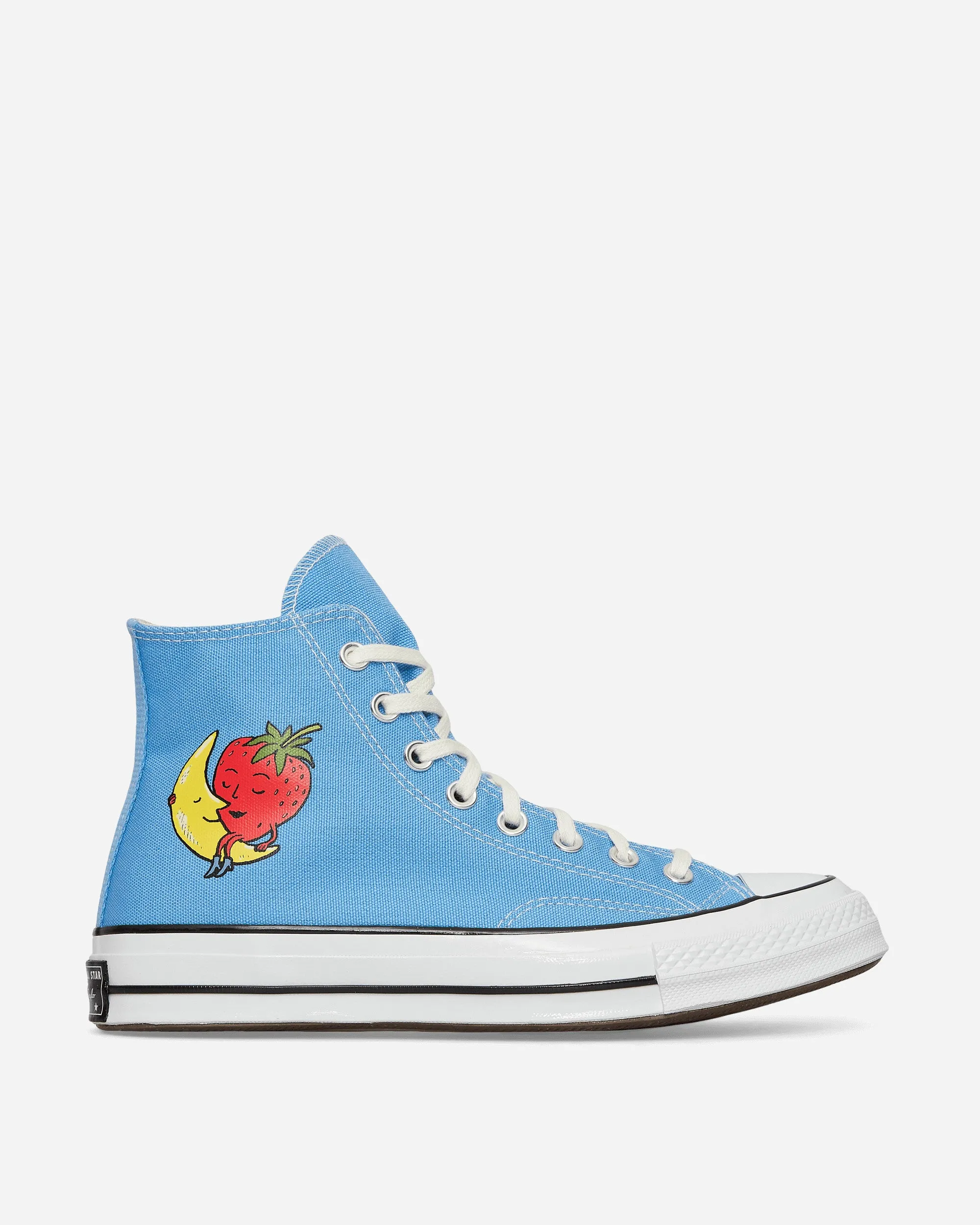 Stylish Motion Feet Ease Converse Chuck 70 Hi Sneakers Blue