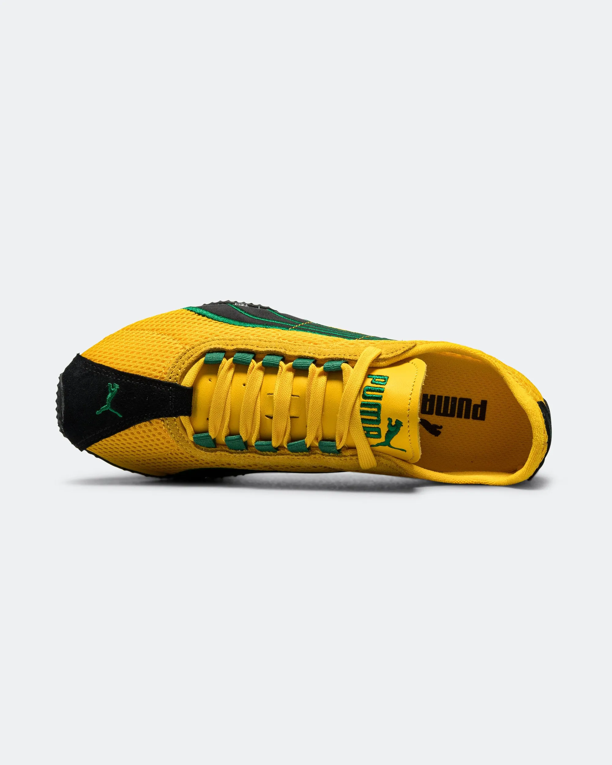 H-Street - Yellow Sizzle/Archive Green Hook And Loop Aerodynamic Shaping