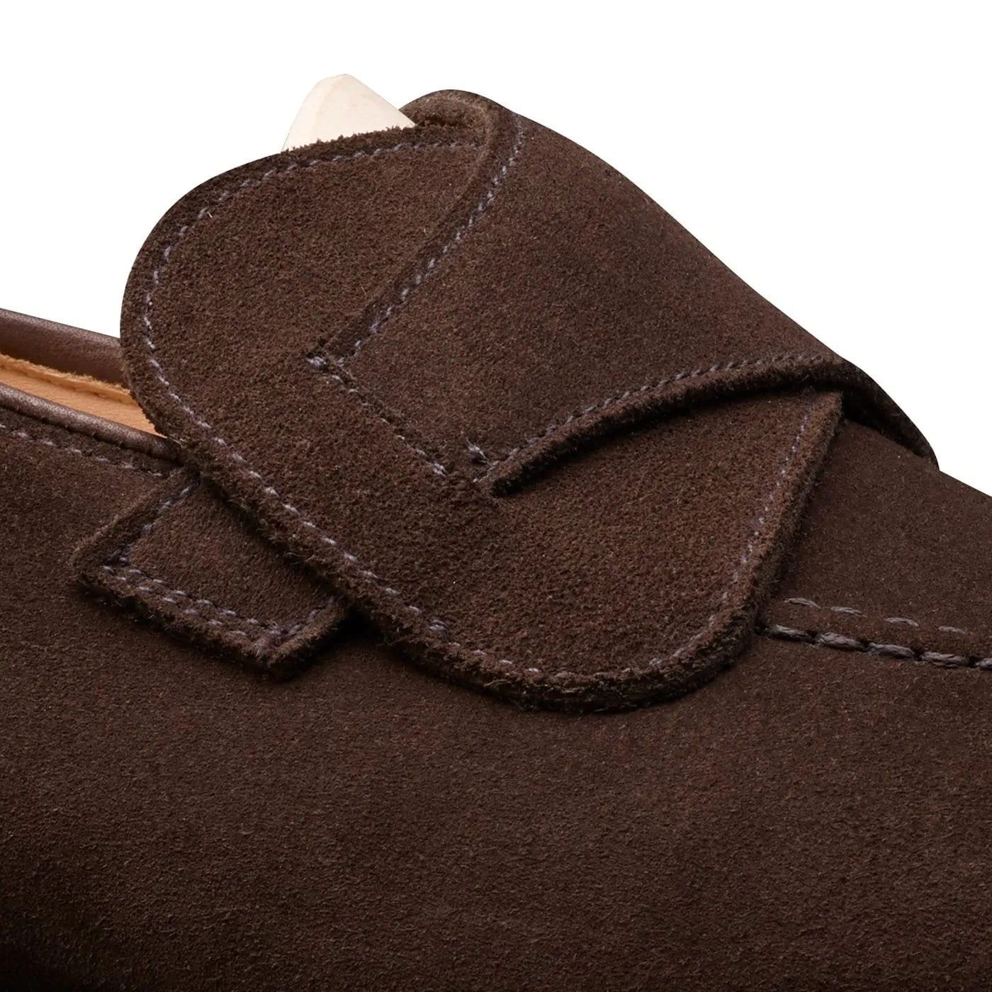 Selby Dark Brown Calf Suede Chic Vibe