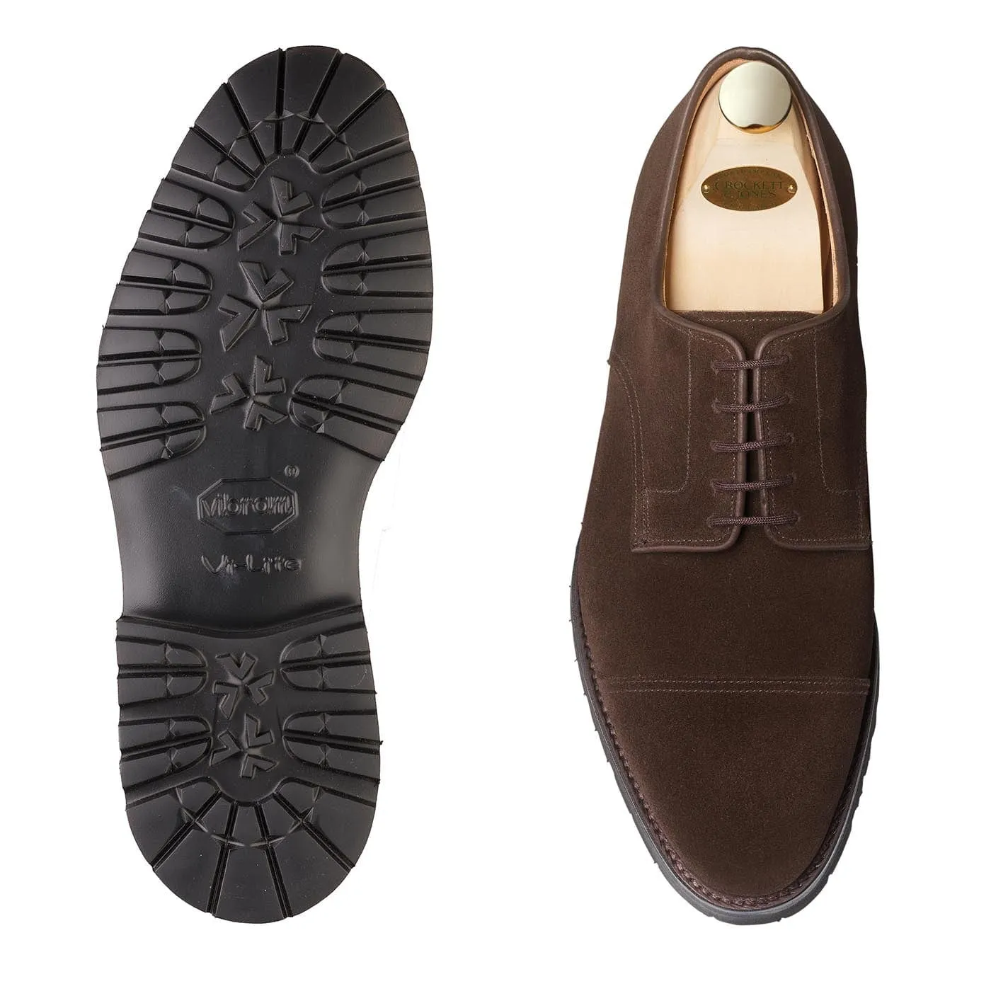Busy Morning Bradford Dark Oak Suede (E Fitting)