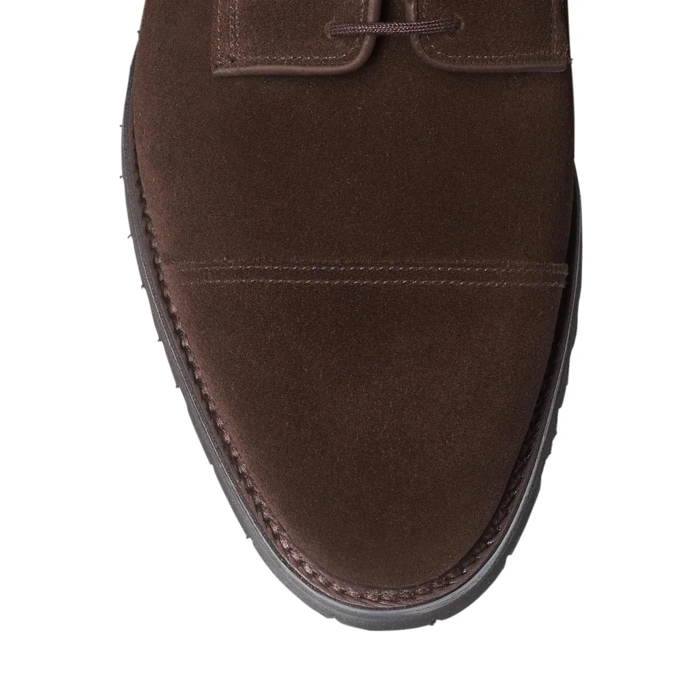 Elegant Workday Fit Bradford Dark Oak Suede (E Fitting)