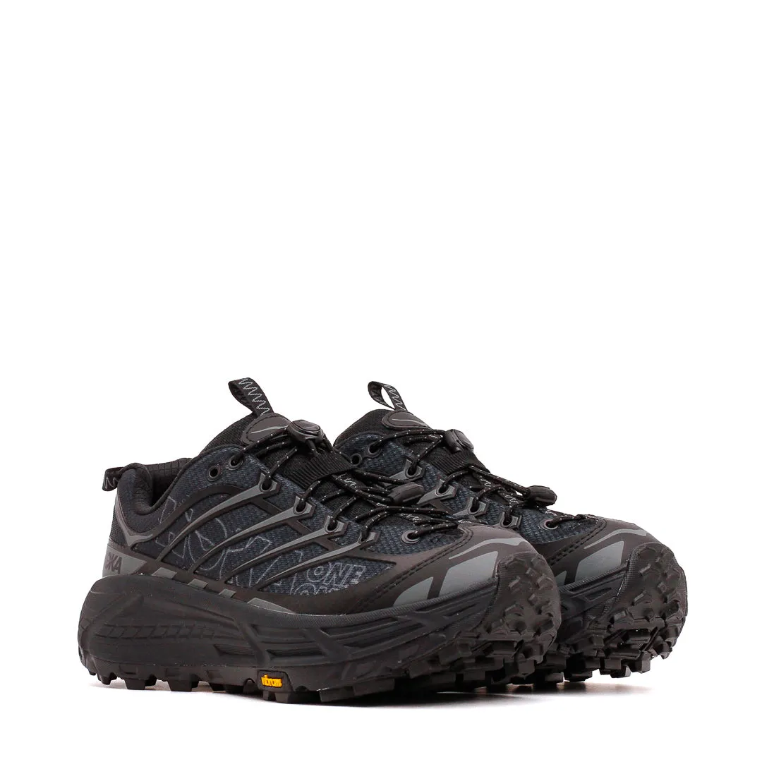 Elegant Dress Look Hoka One One Unisex Mafate Three2 Wordmark Black Outer Orbit 1175490-BCKT