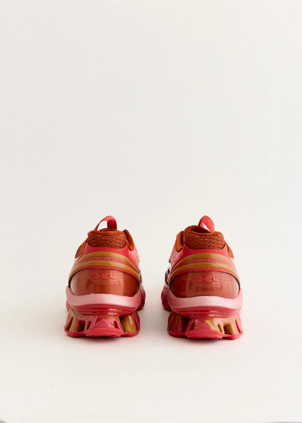 US6-S Gel-Kinetic Fluent 'Cayenne' Sneakers Shine Jog group run