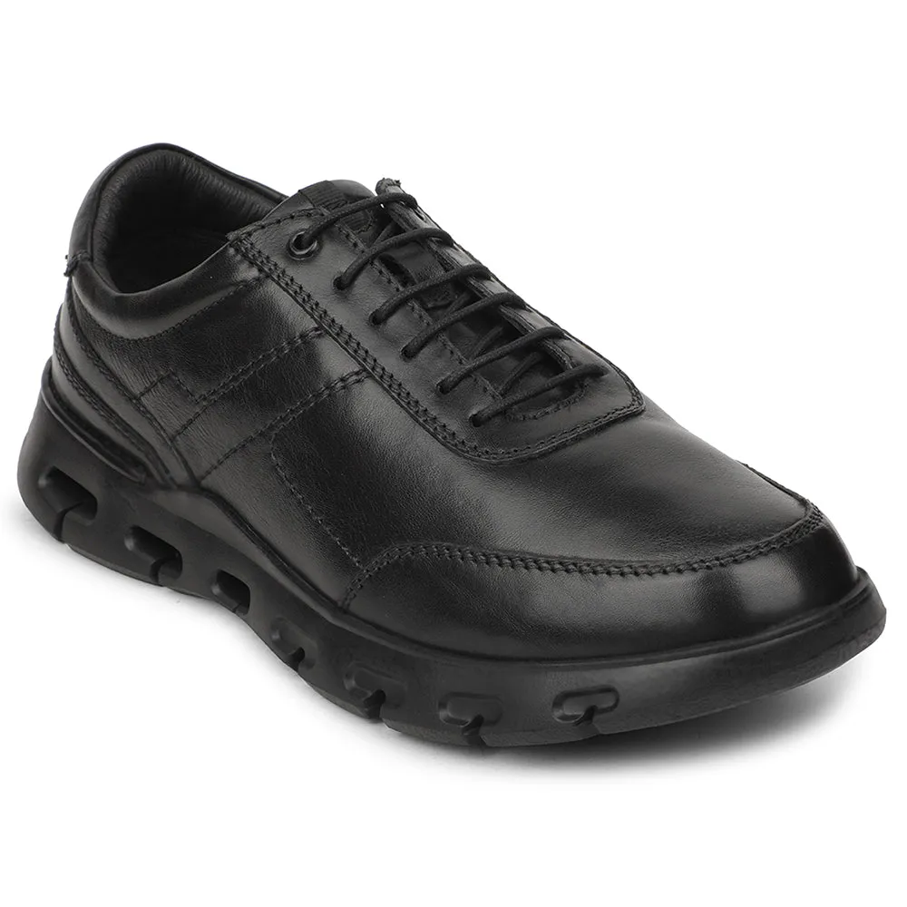 City Fashion Healers Black Casual Formal Derby Shoes For Men ASF-1 By Liberty
