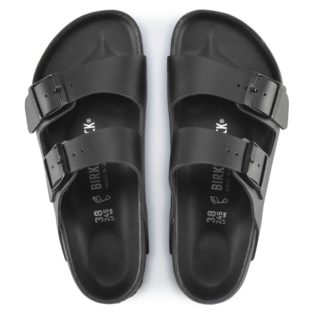 Summer Adventure Floral Joy Birkenstock Men's Arizona Exquisite Black Leather
