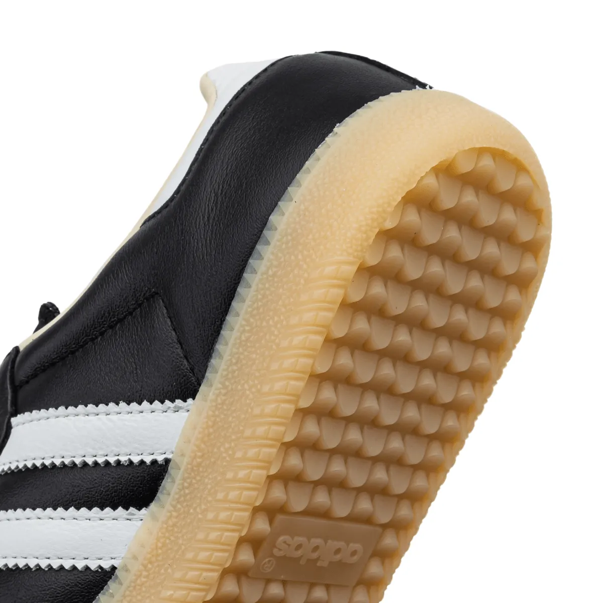 Adidas Men's Samba OG Off White/Core Black/Gum 3 Office Friendly Square Toe Design