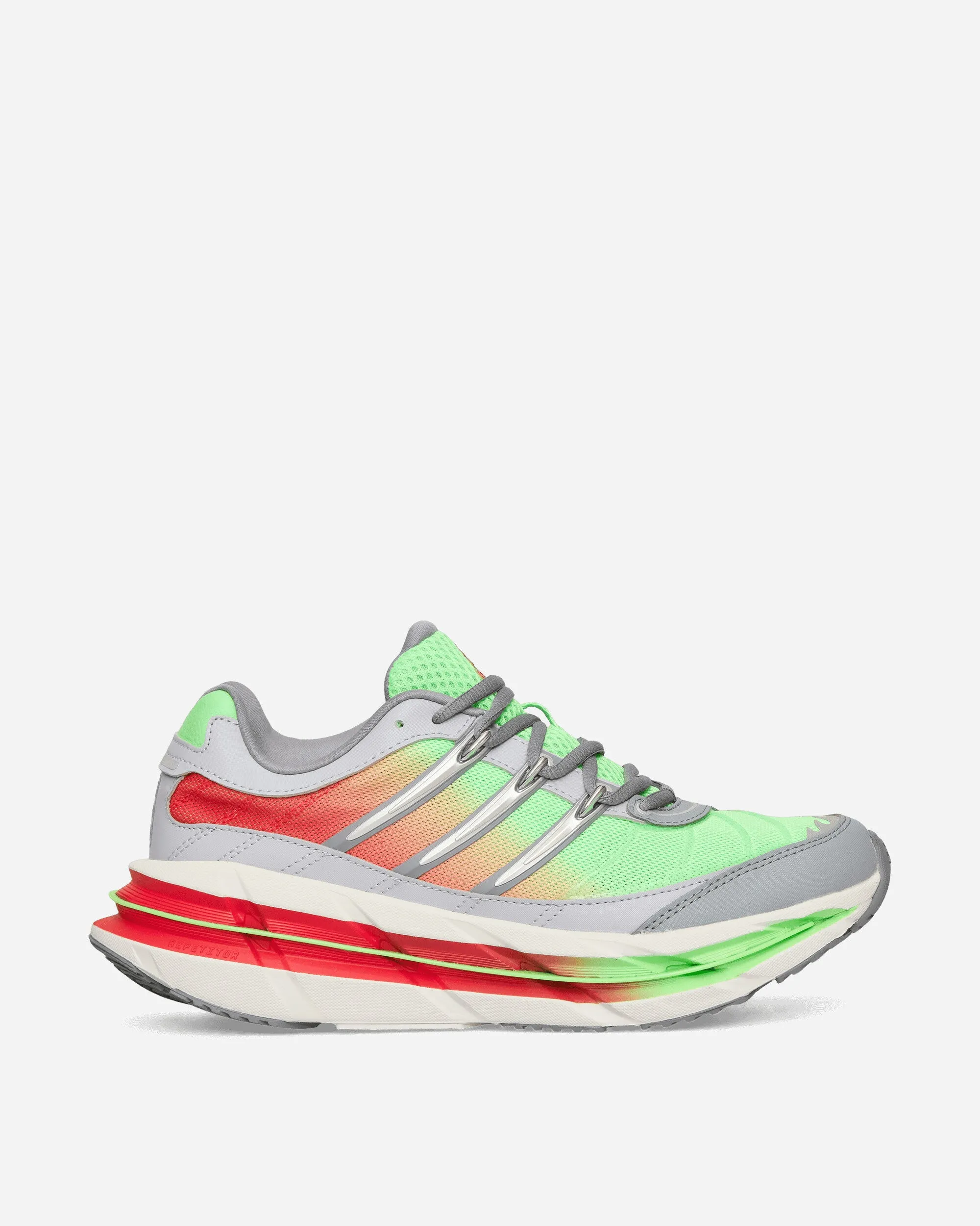 Stable Grip Quiet Move Adistar HRMY Sneakers Lime Burst / Grey / Semi Lucid Red