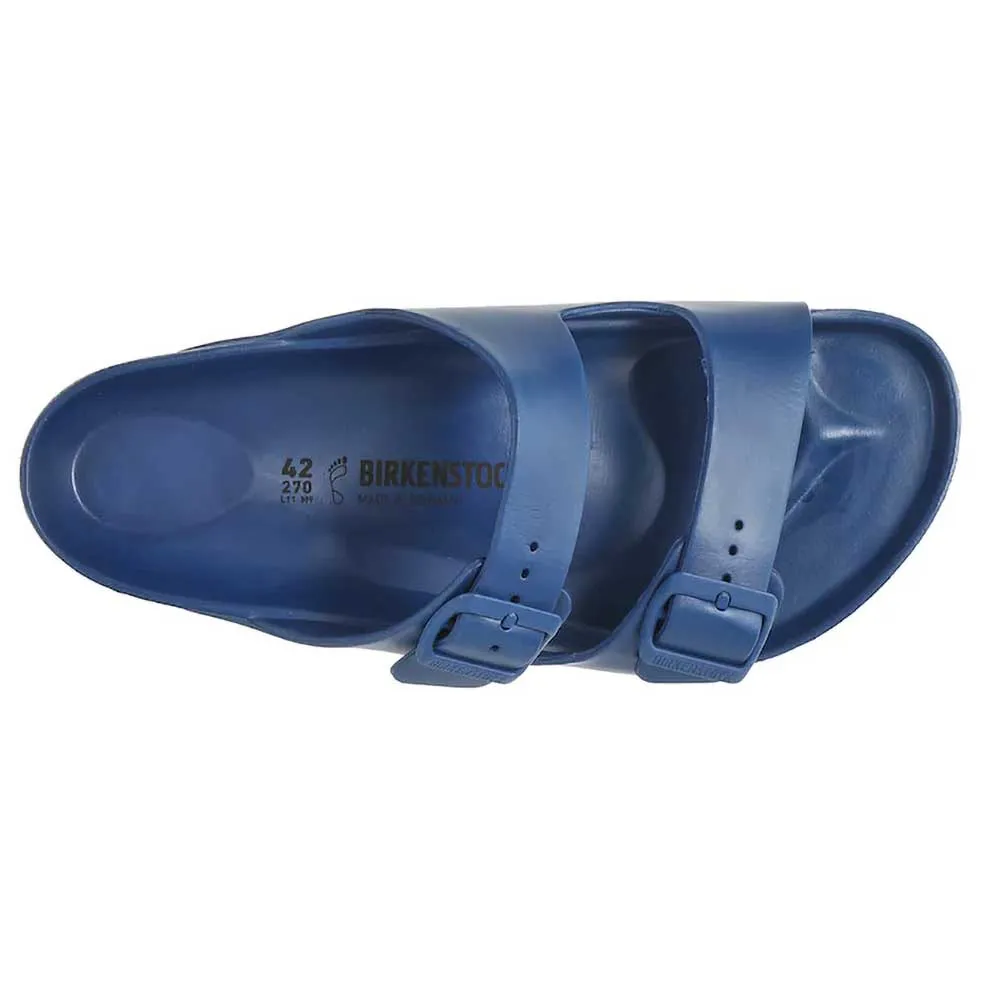 Sunny Comfort Anytime Fit Birkenstock Men's Arizona Navy EVA
