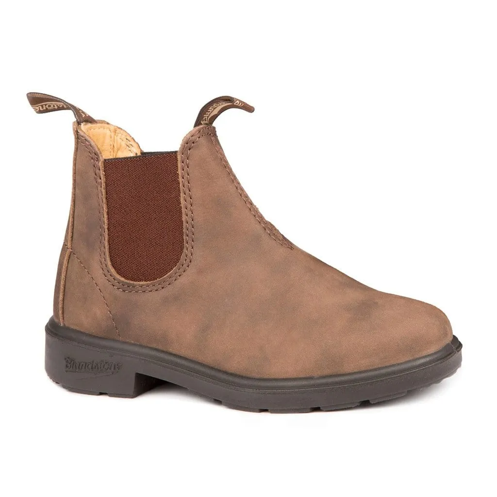 Elastic Goring Blundstone 565 - Kids Boot in Rustic Brown