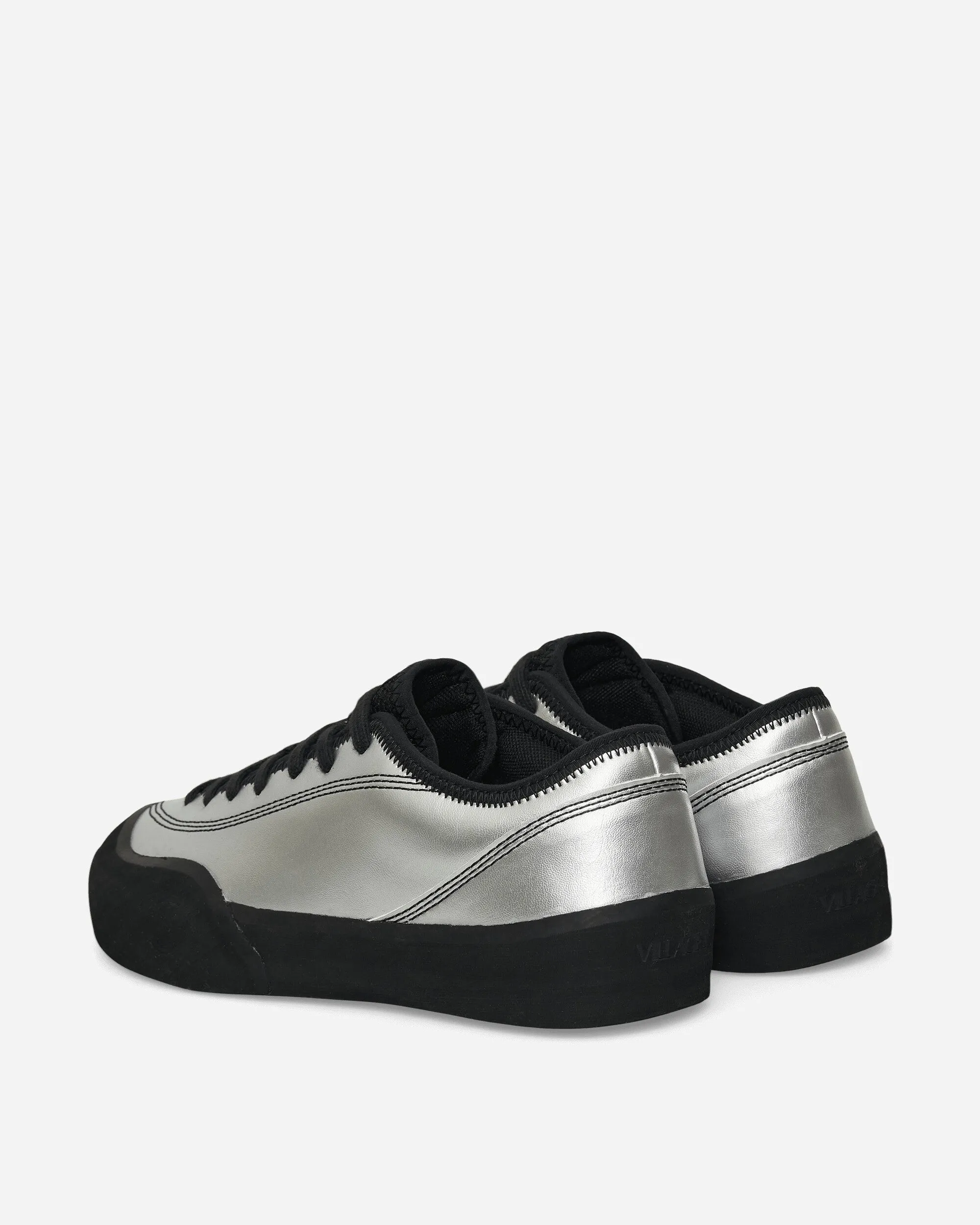 1.30PM Sneakers Silver / Natural Black Velcro   closure Stand Comfort