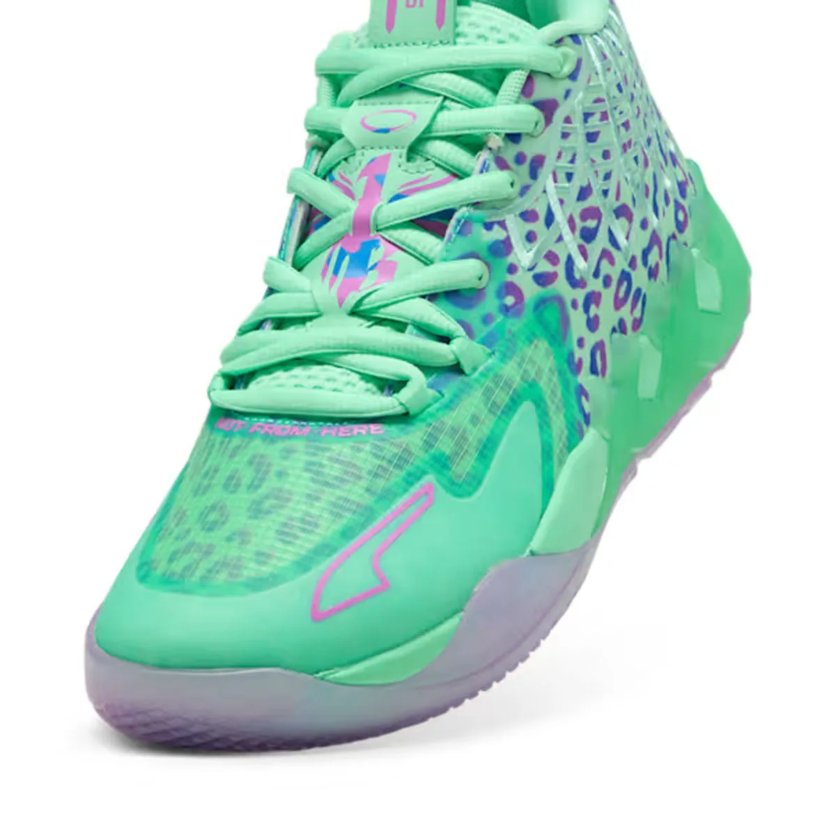   LaMelo Ball MB.01 'Alien Safari' Slip   On Abrasion Resistant Outsole