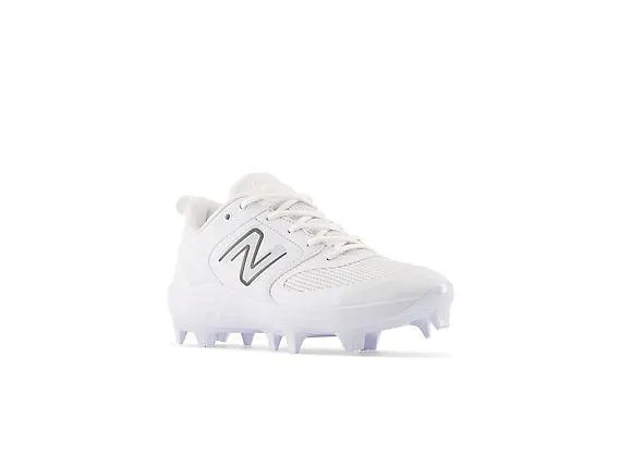 New Balance Women's Fresh Foam Velo V3 Molded Softball Cleats - White - SPVELOW3 Neutral design