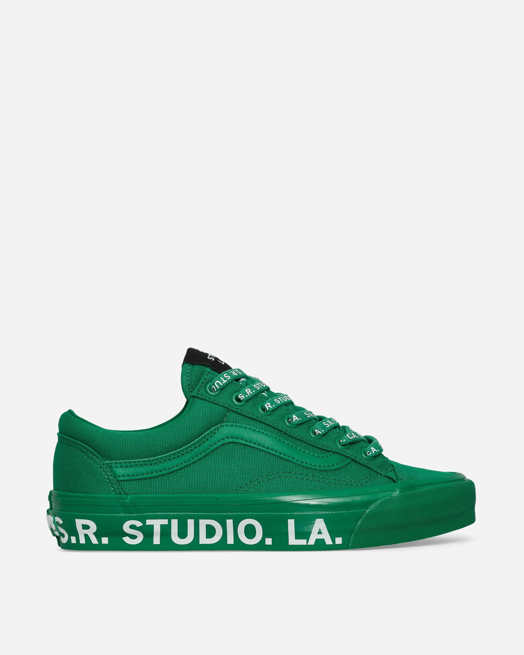 S.R. STUDIO LA.CA. Old Skool Reissue 36 Vibram Sneakers Green Long Day Trendy Shoes