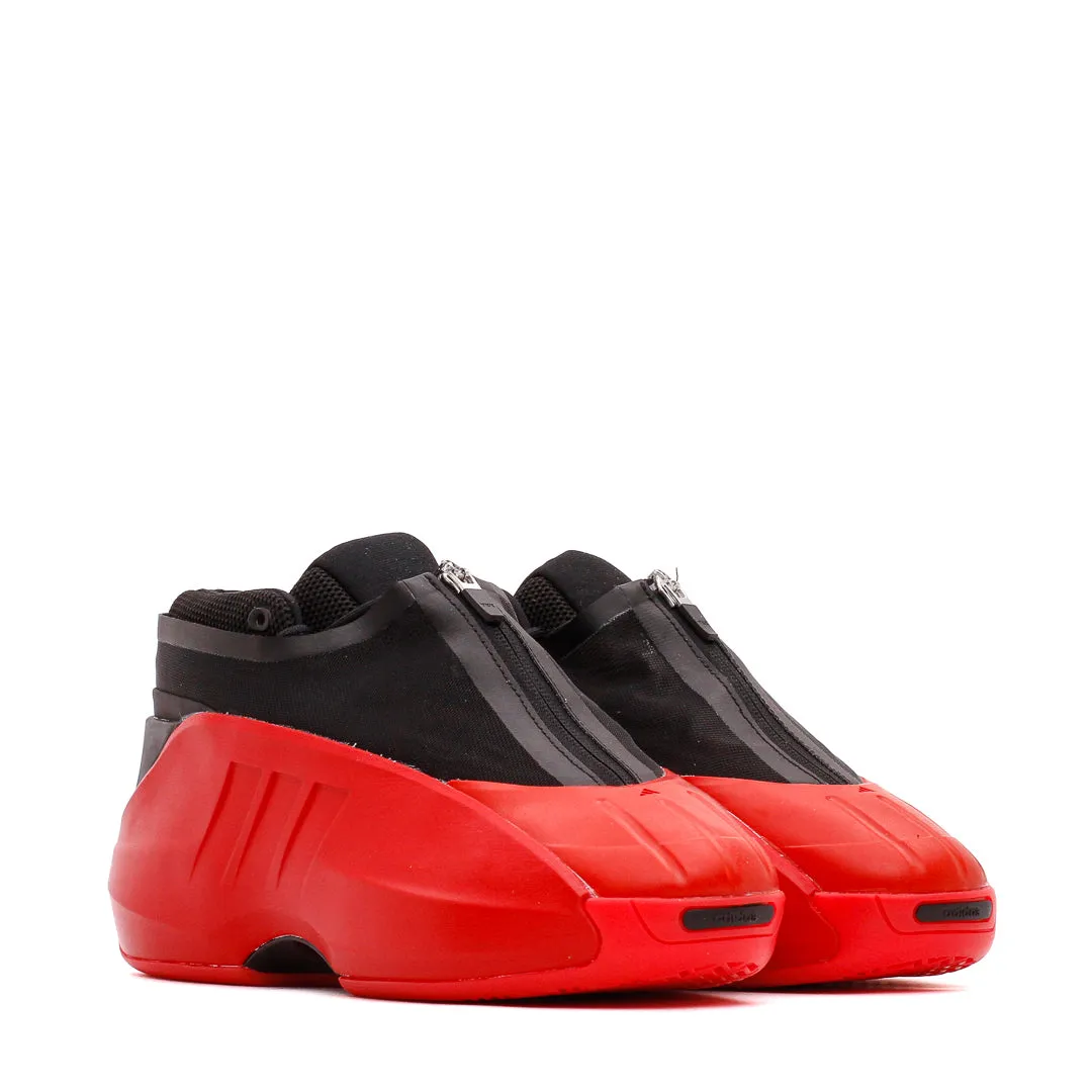 Adidas Basketball Men Crazy IIInfinity Red Black IF4540 Responsive Midsole Multi   Purpose