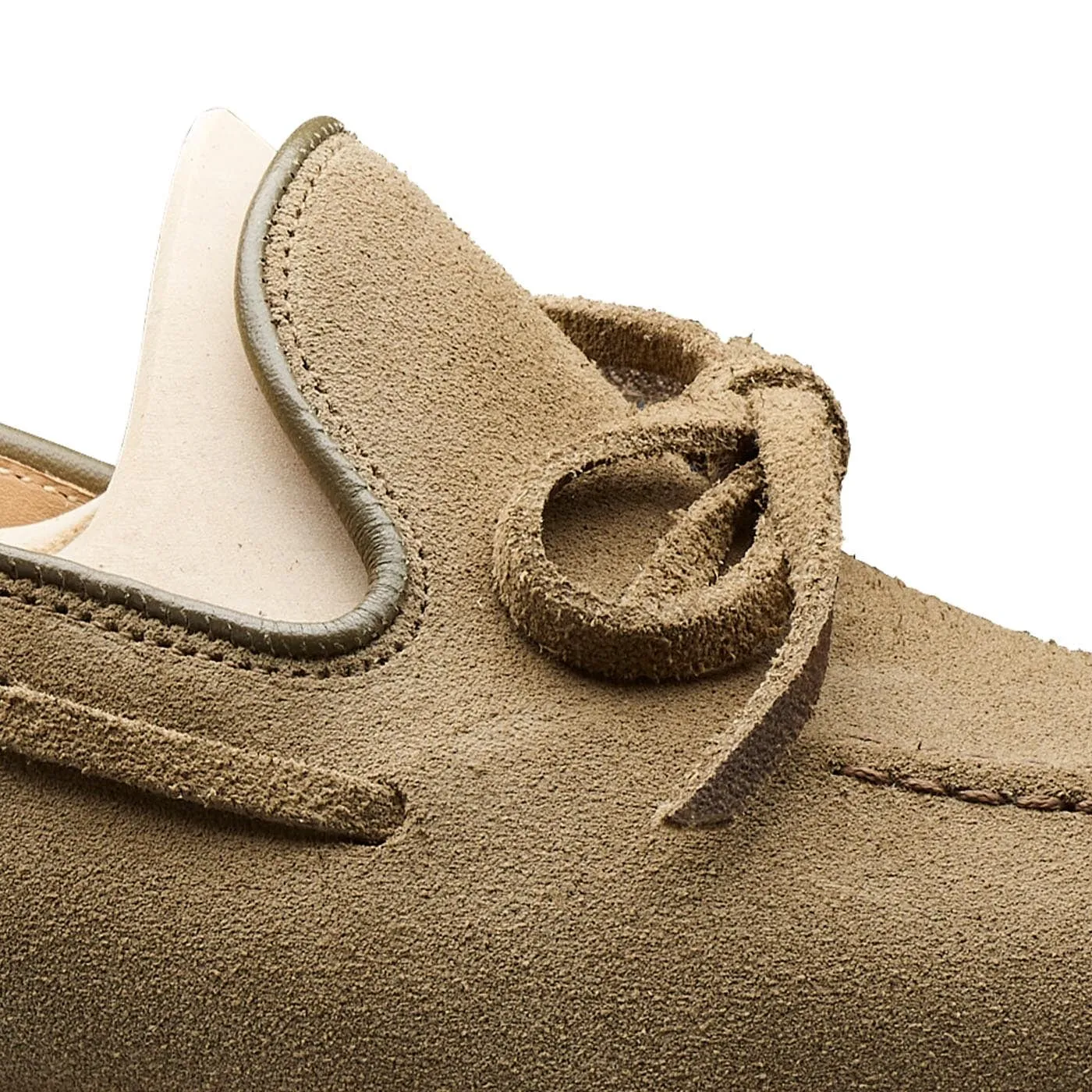 Chic Minimalism Comfortable Walking Southport Khaki Suede