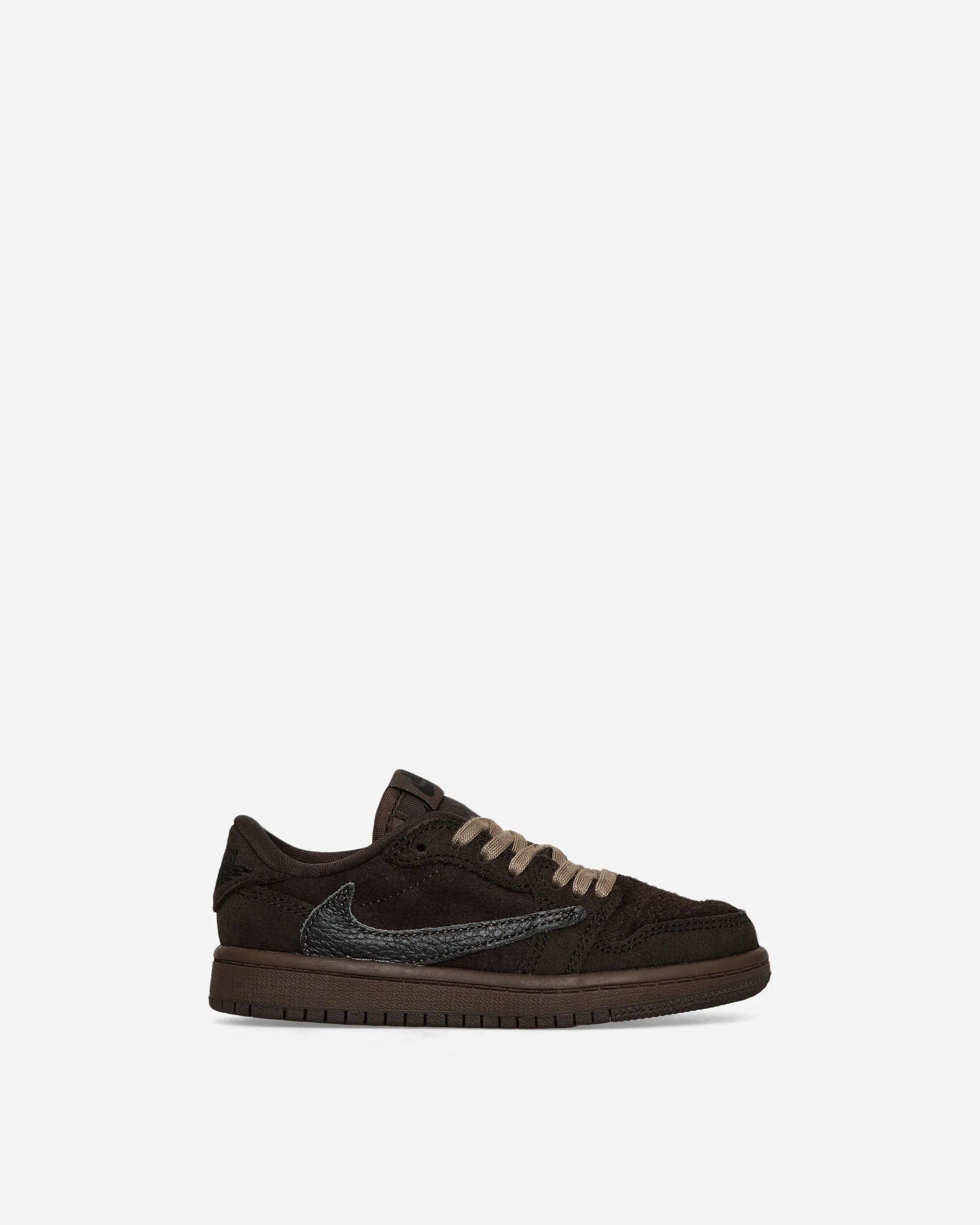 Comfort quality Travis Scott Air Jordan 1 Low (PS) Sneakers Velvet Brown / Dark Mocha