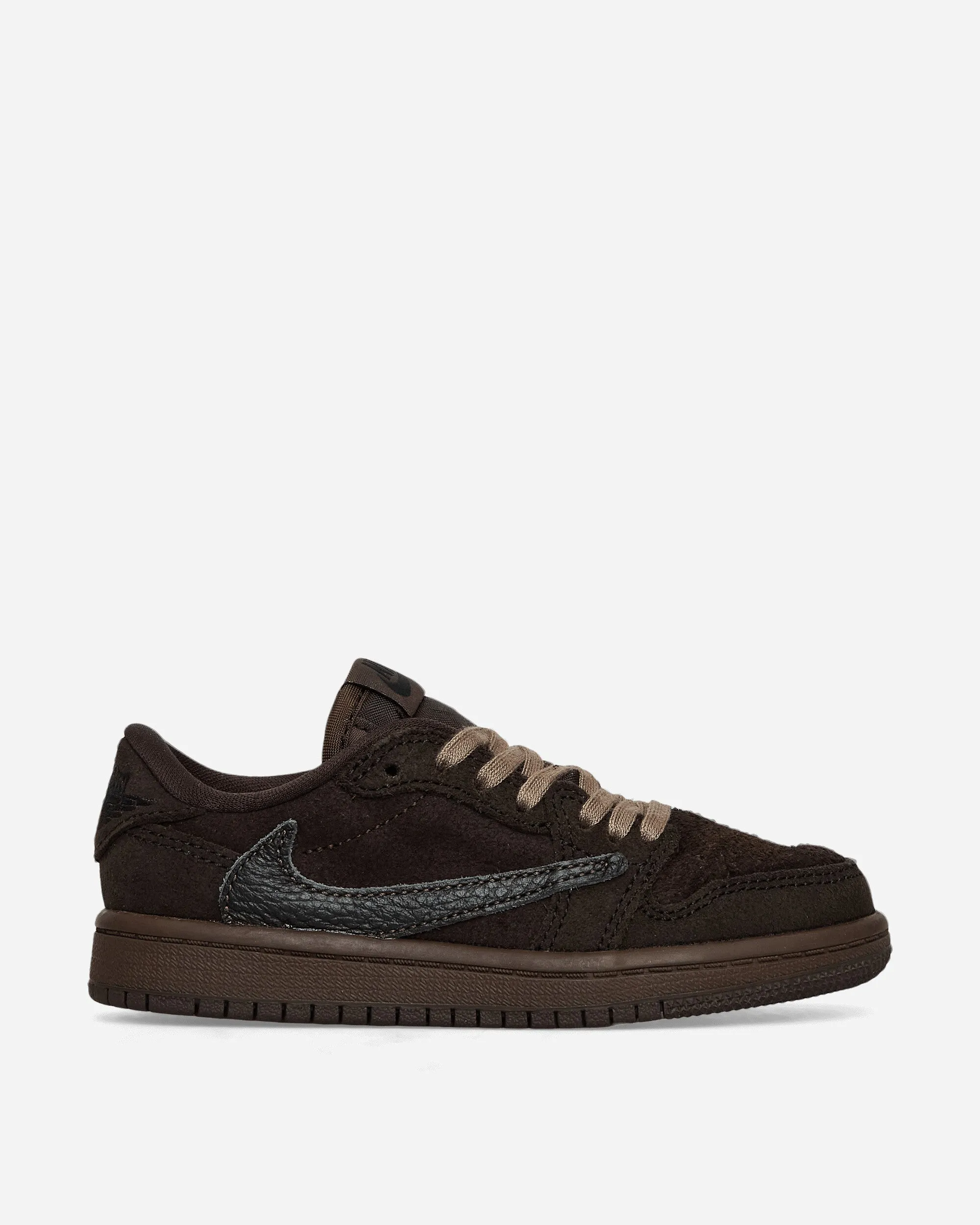 Shop Day Travis Scott Air Jordan 1 Low (PS) Sneakers Velvet Brown / Dark Mocha