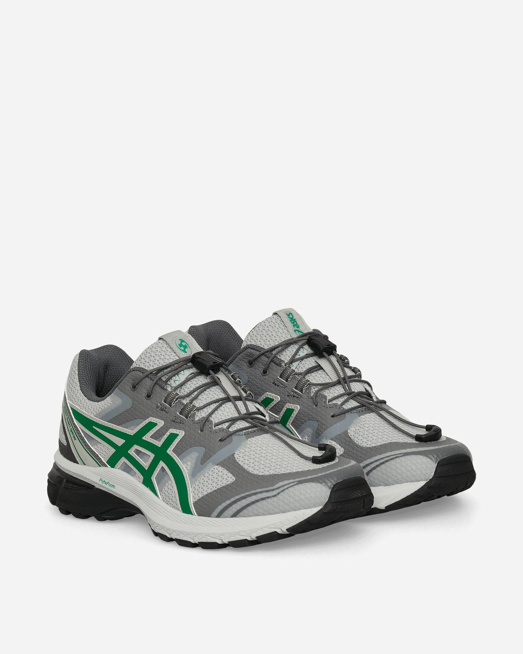 Smooth   surface SANSAN GEAR GEL-Terrain Sneakers Grey Violet / Jolly Green