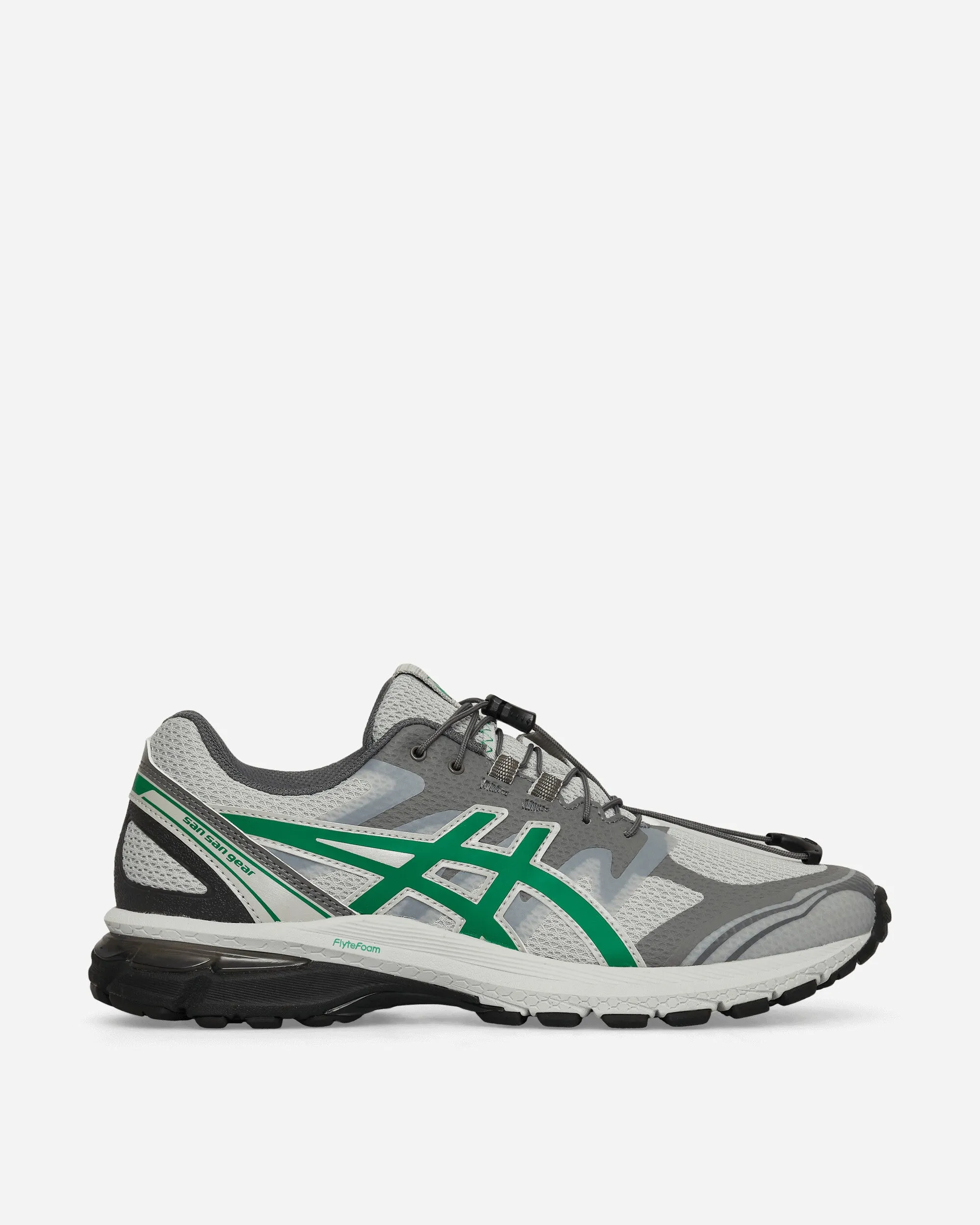 SANSAN GEAR GEL-Terrain Sneakers Grey Violet / Jolly Green Prairie Run
