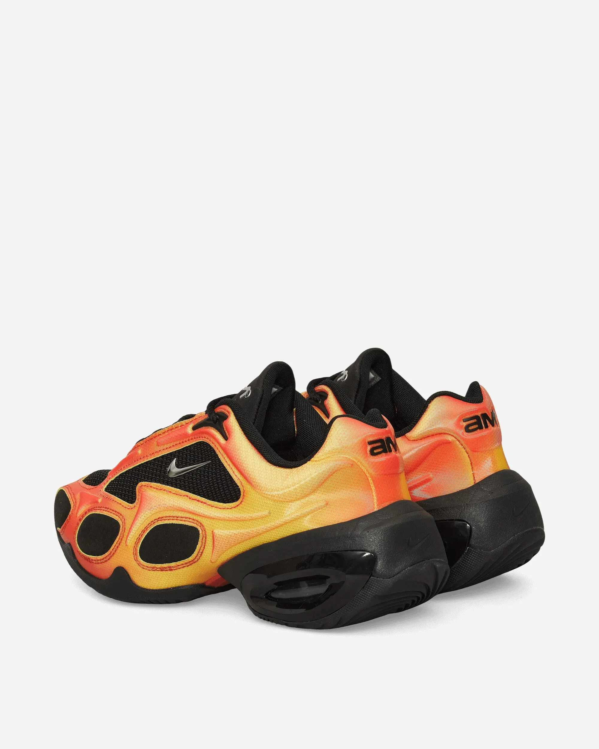 Women's Air Max Muse Sneakers Black / Bright Crimson Chic Outfit
