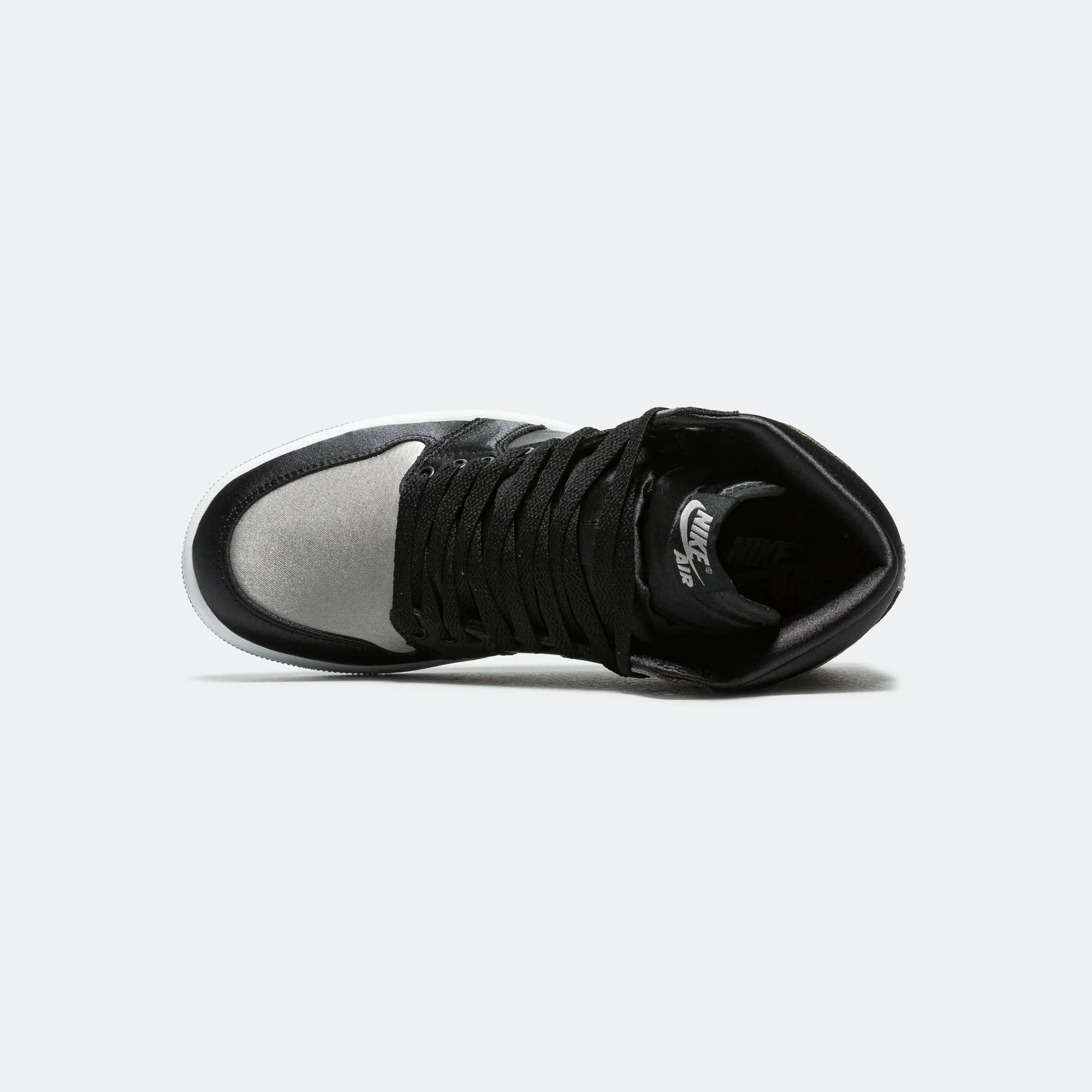 Performance Driven Any Terrain Womens Air Jordan 1 Retro - Black/Medium Grey-White