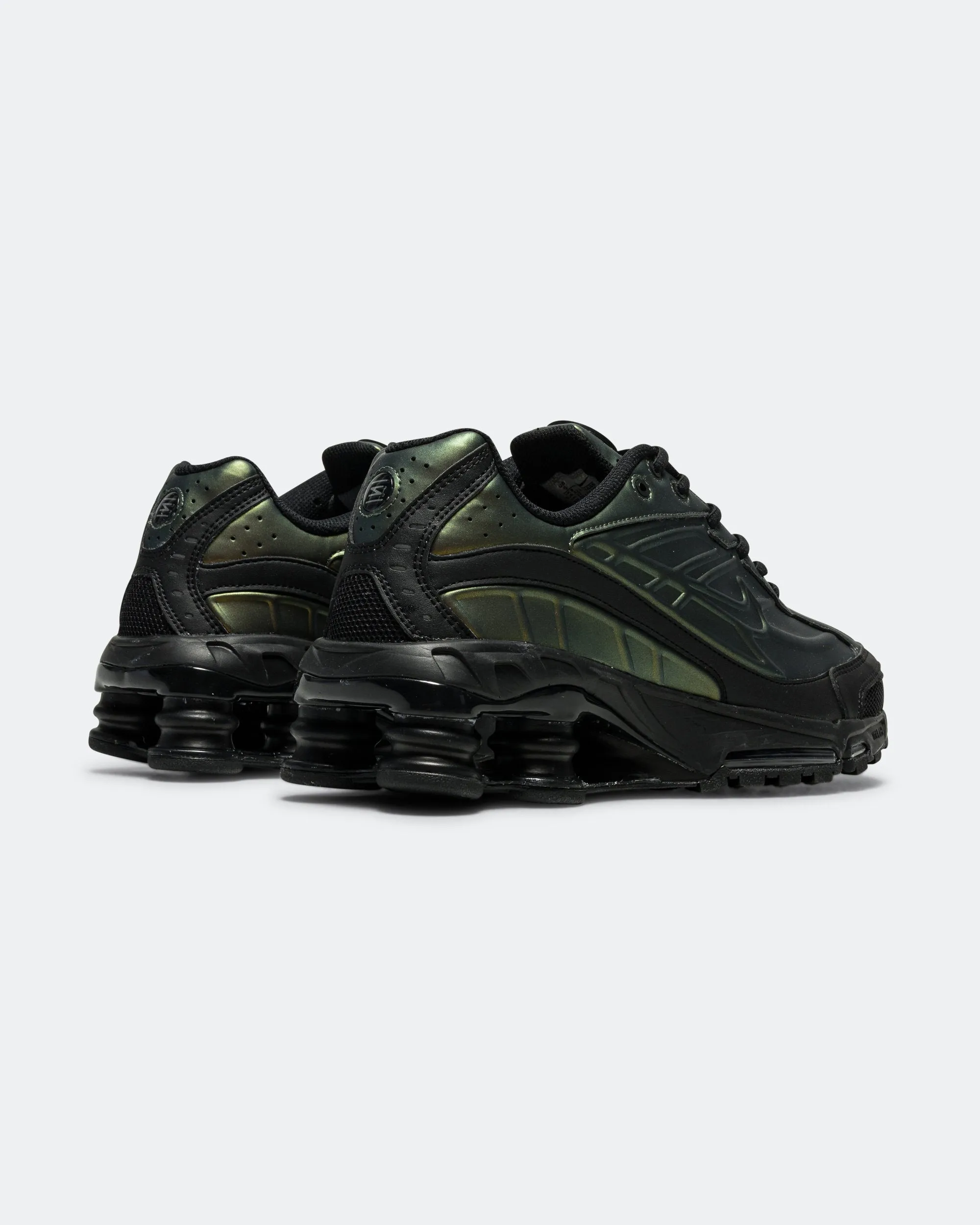 Shox Ride 2 - Black/Olive Flak-Metallic Silver Casual grip