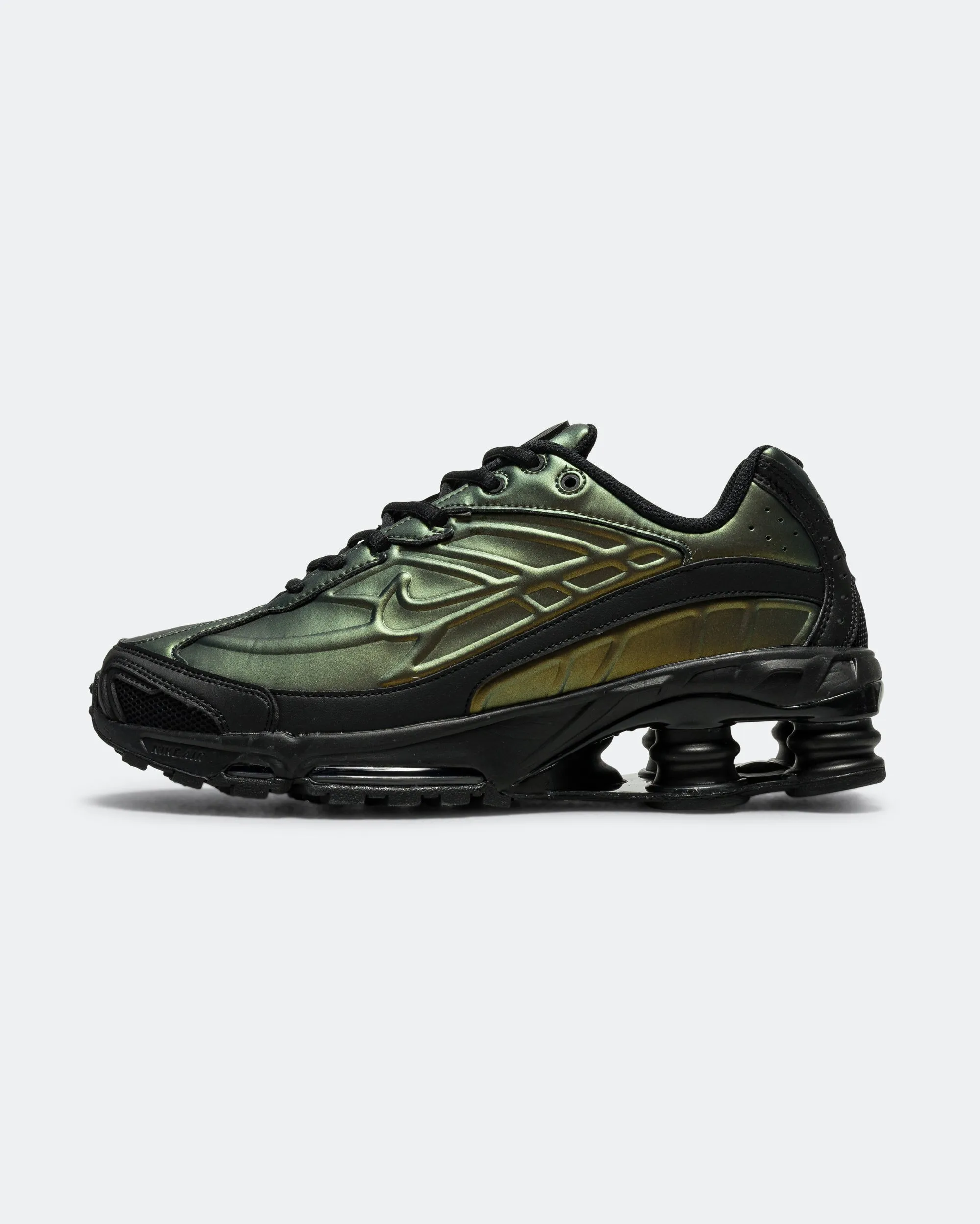 Shox Ride 2 - Black/Olive Flak-Metallic Silver Quick Errands