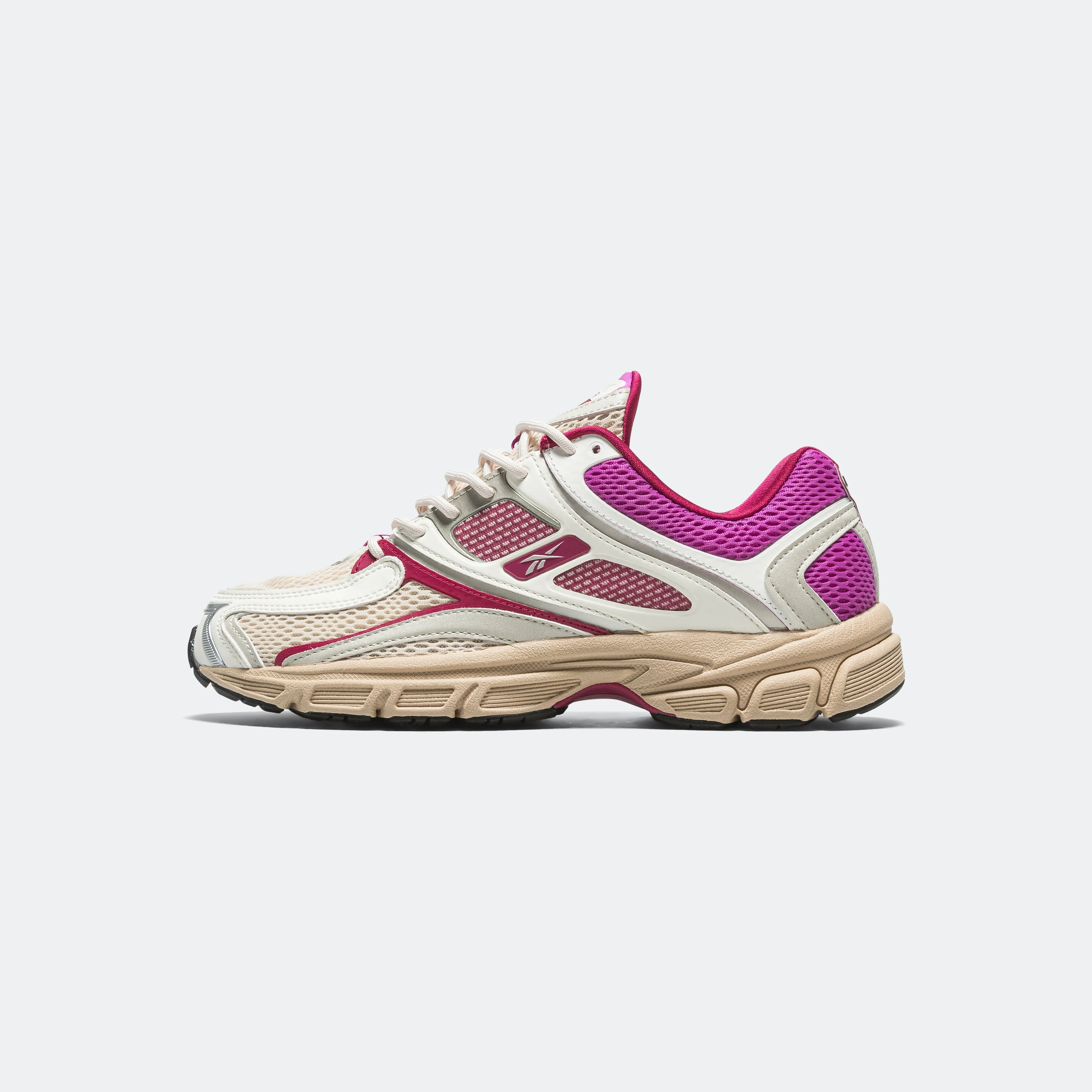 Anti Torsion System Low Top Design RBK Premier Trinity - Chalk/Sand/Purple Rave