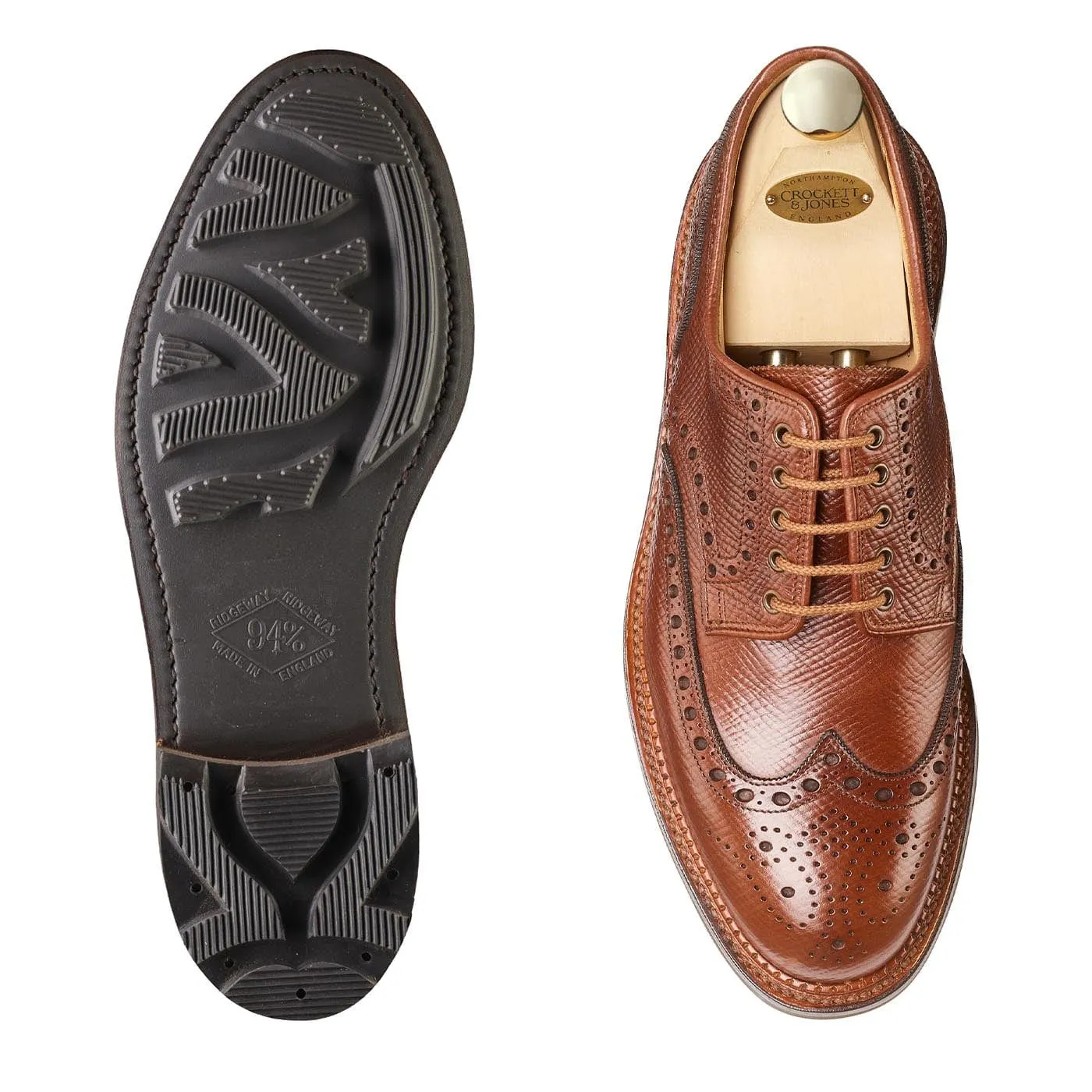 Cardigan 5 Walnut Hatch Grain Stylish Finish Flexible Sole